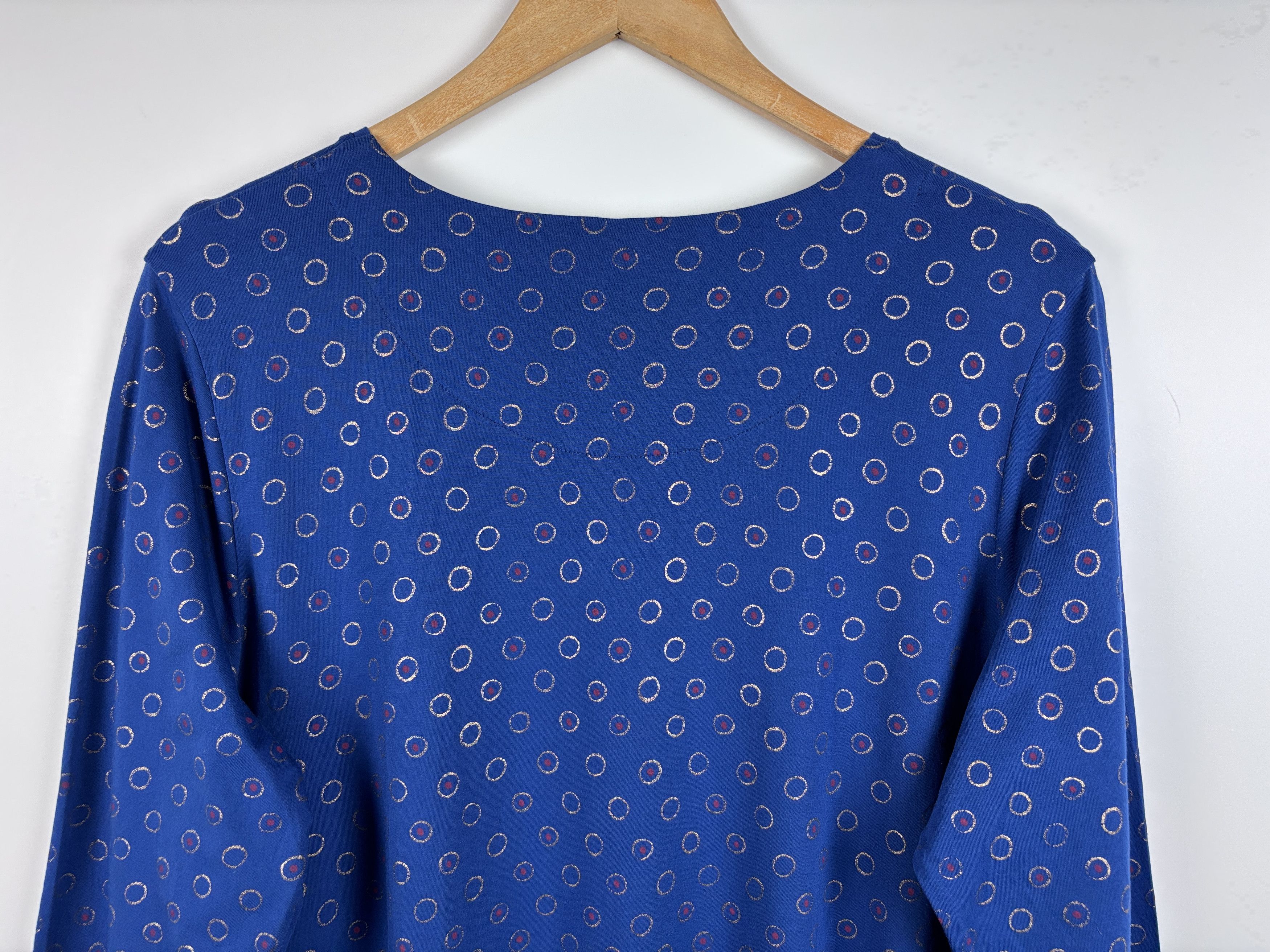 Gudrun Sjoden Gudrun Sjoden Cotton Modal Polka Dot Dress Tunic XL Size XL / US 12-14 / IT 48-50 - 6 Thumbnail