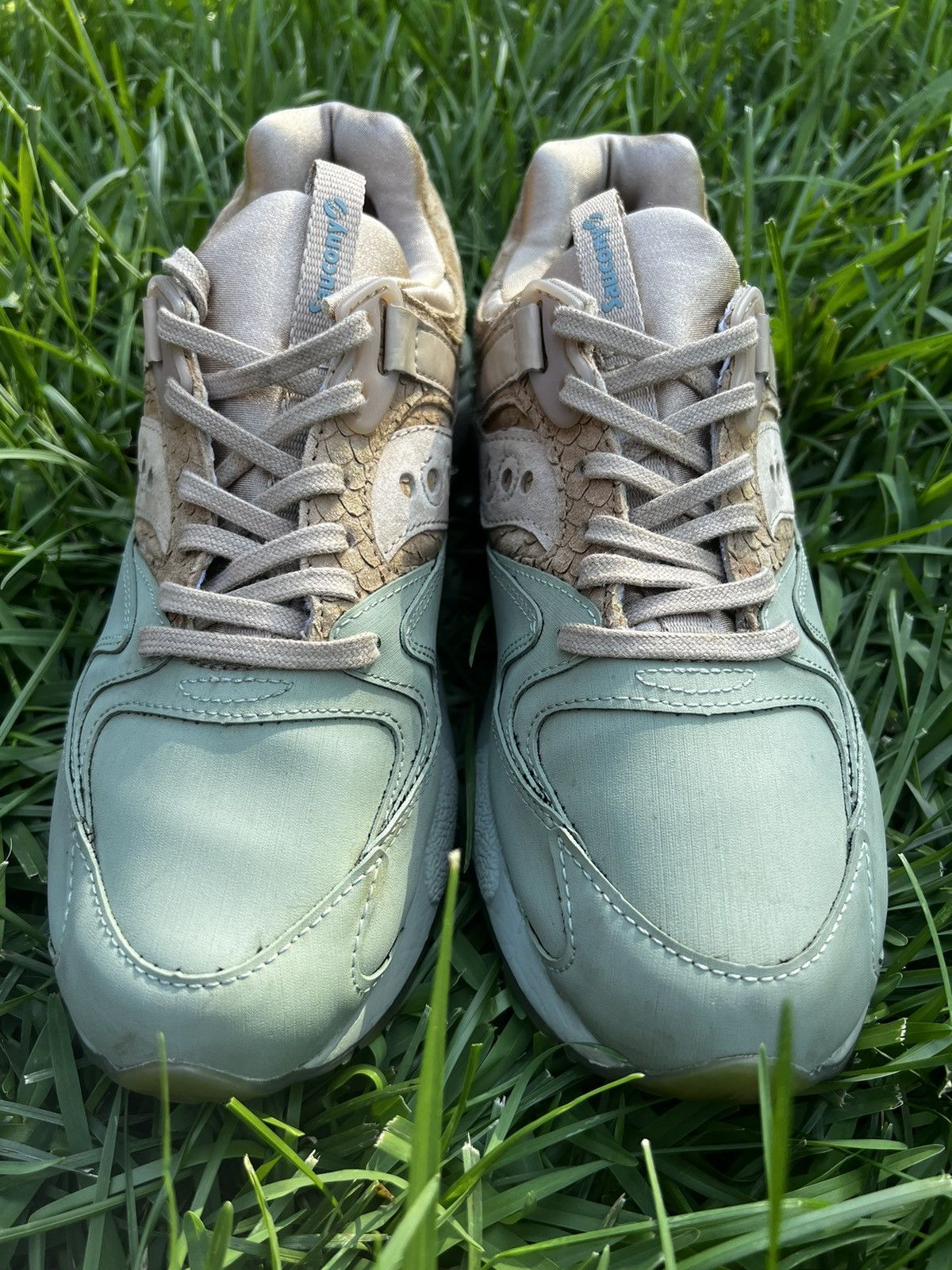 Saucony CLEAN Saucony size 8.5 Mens Grid 9000 HT Sherbert Mens Shoes Size US 8.5 / EU 41-42 - 3 Thumbnail