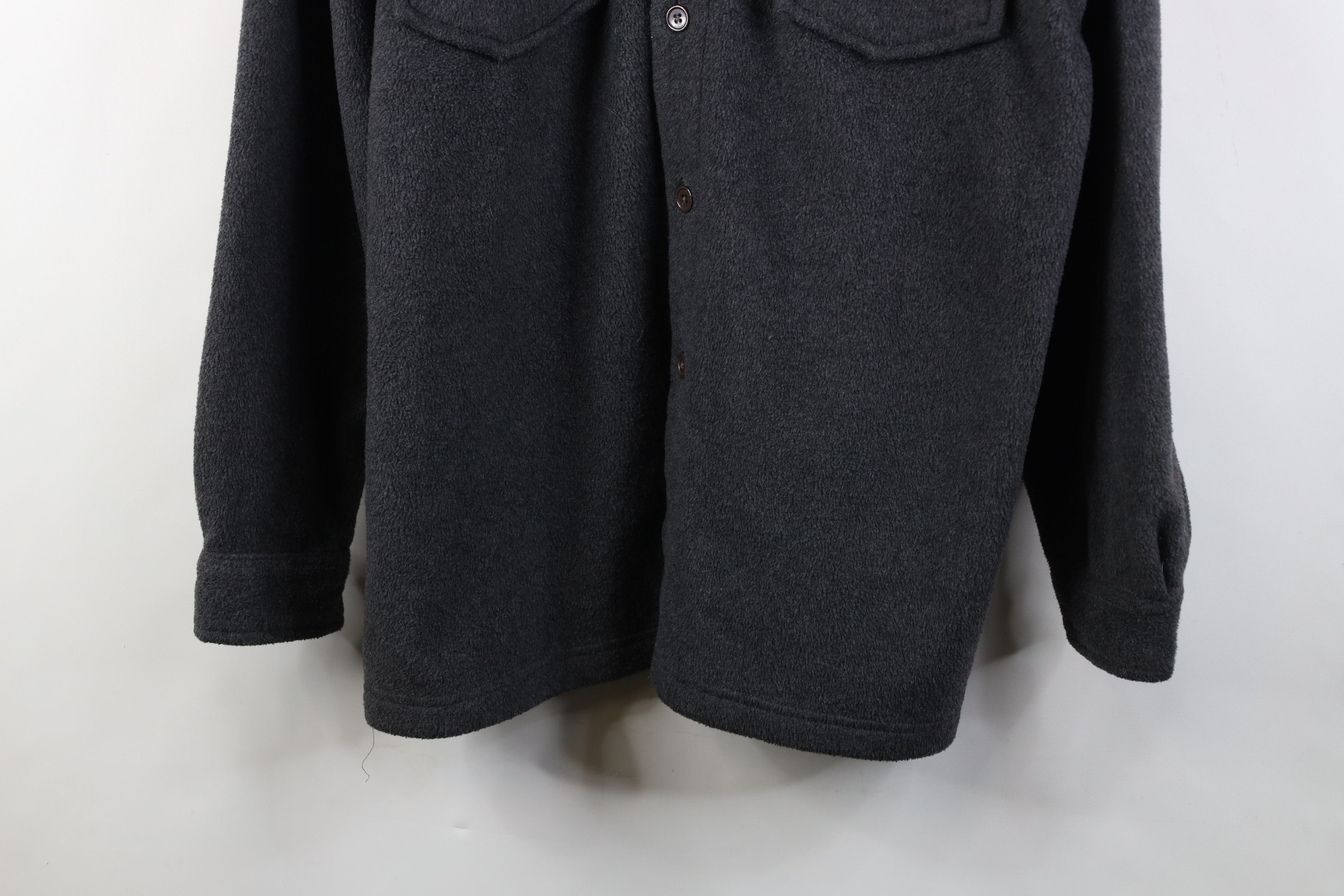 Vintage Vintage 90s Y2K Streetwear Button Shirt Jacket Jac Shirt Size US L / EU 52-54 / 3 - 3 Thumbnail