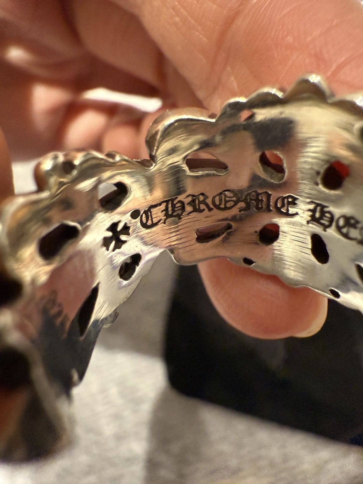 Chrome Hearts Chrome Hearts Double Floral Ring size 8 Size ONE SIZE - 5 Thumbnail