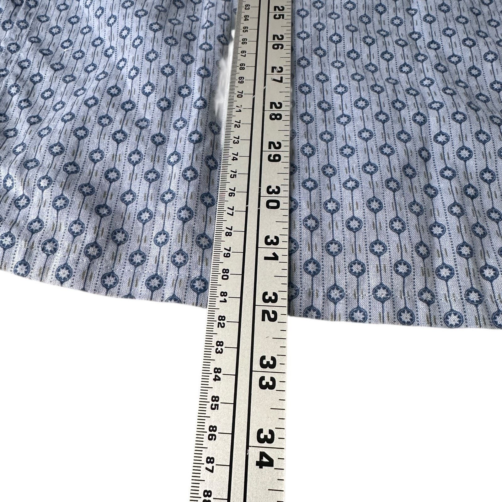 Patagonia VTG Patagonia Shemp Shirt Men’s L Blue Geometric Hemp Cotton Size US L / EU 52-54 / 3 - 11 Thumbnail