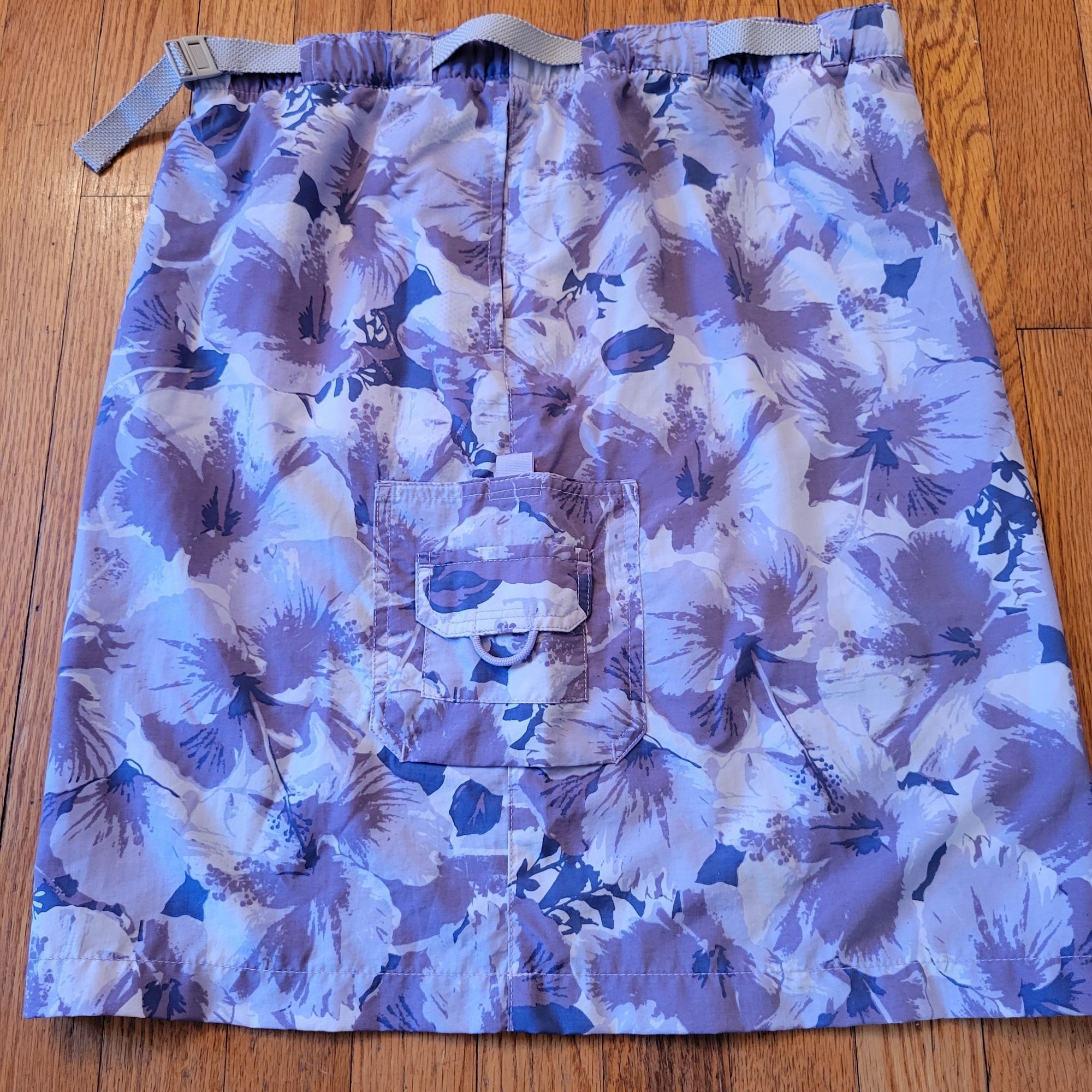 Columbia Columbia Purple Floral Skirt S Pockets Hiking Outdoor Cargo Size 32" / US 10 / IT 46 - 4 Thumbnail