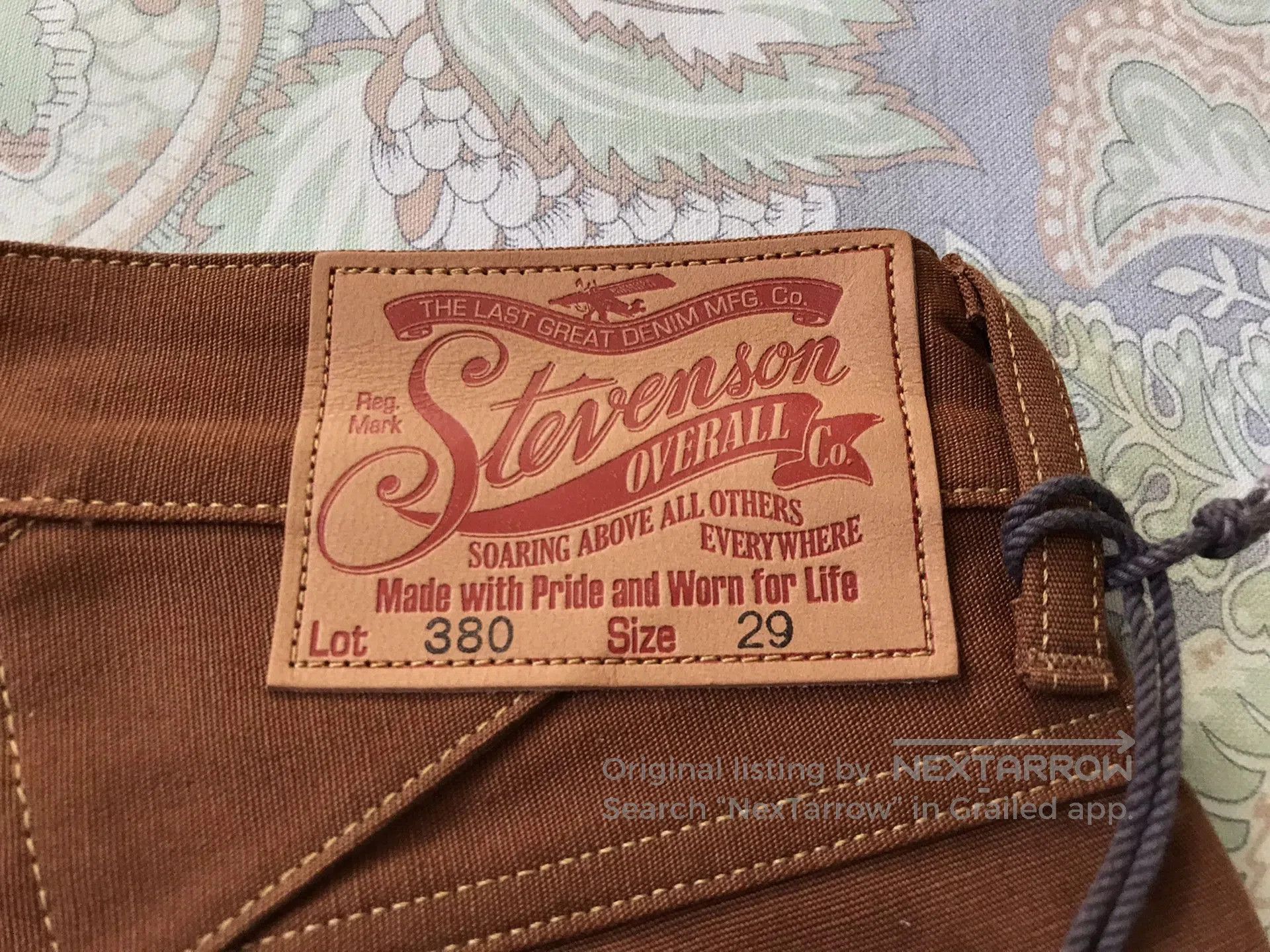 Visvim Stevenson Overall 380 Canvas Work Pants. Size US 30 / EU 46 - 8 Thumbnail