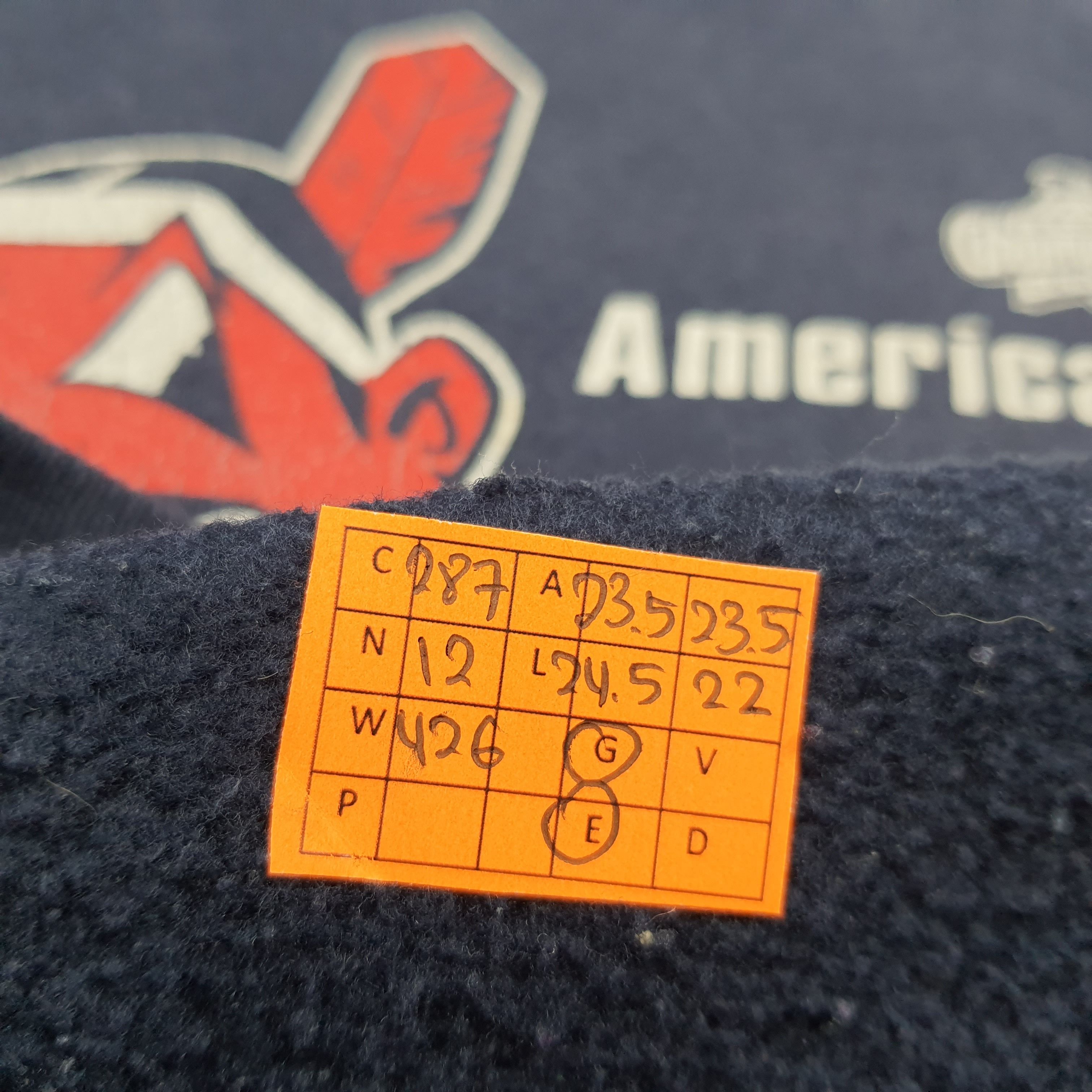 Lee Vintage 90s Cleveland Indians World Sweatshirt C287N12 Size US L / EU 52-54 / 3 - 10 Thumbnail