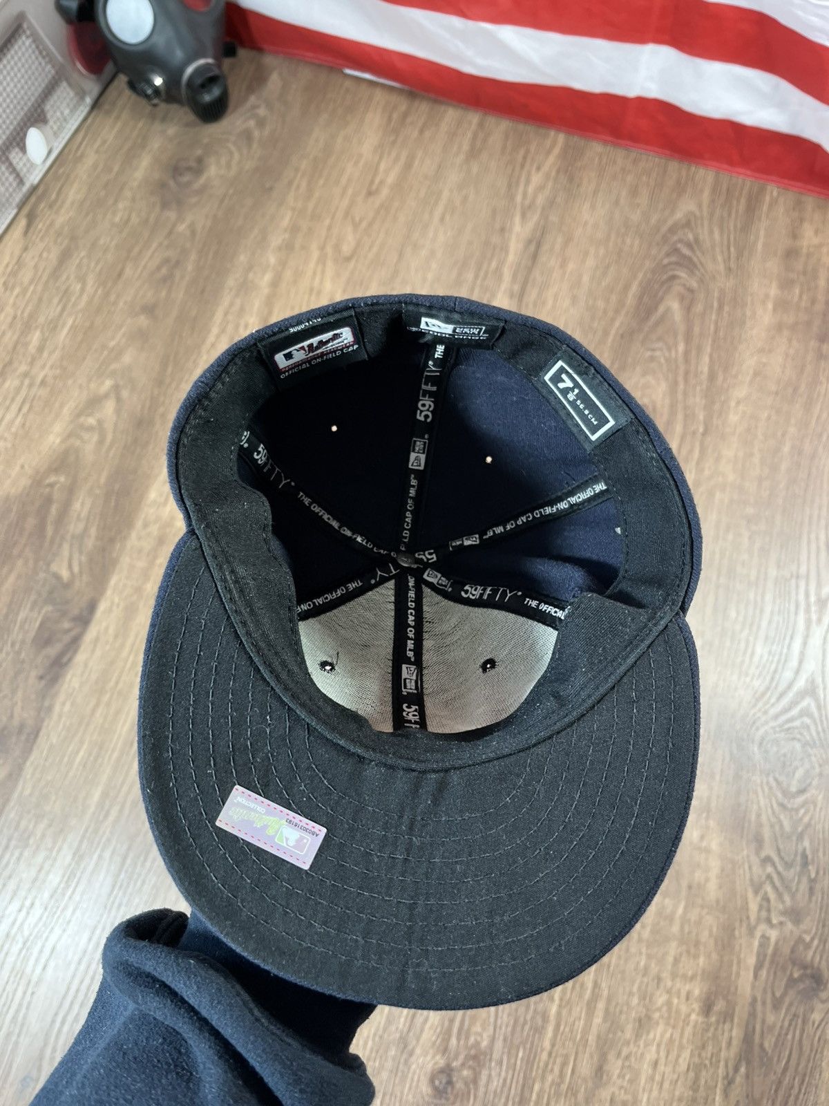 Vintage Boston Red Sox New Era Cap Size 7 1/8 Size ONE SIZE - 6 Thumbnail