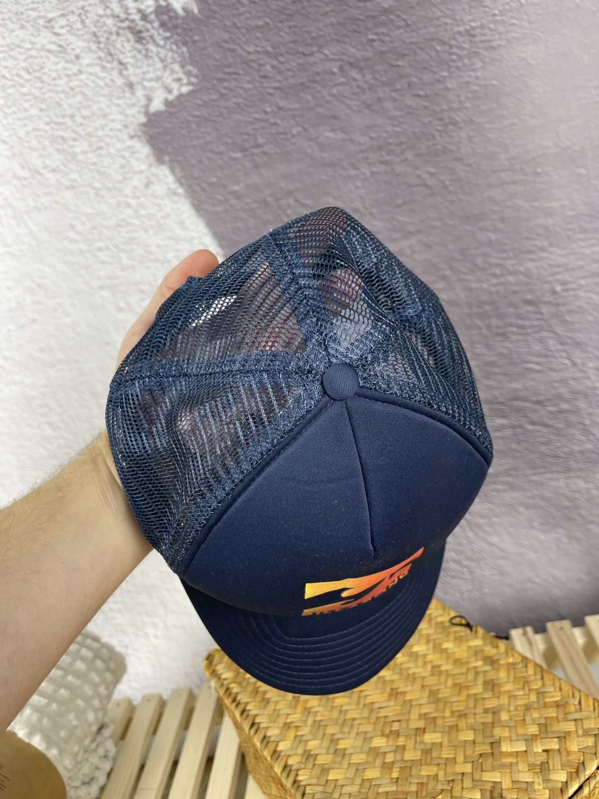 Billabong Billabong vintage surf style big logo trucker cap Size ONE SIZE - 4 Thumbnail