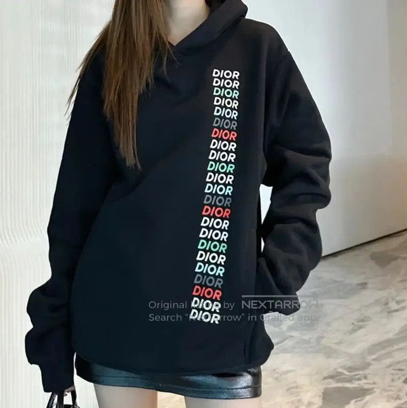 Dior Dior Black Cotton Men's XXXL Hoodie . Size US XXL / EU 58 / 5 - 8 Thumbnail