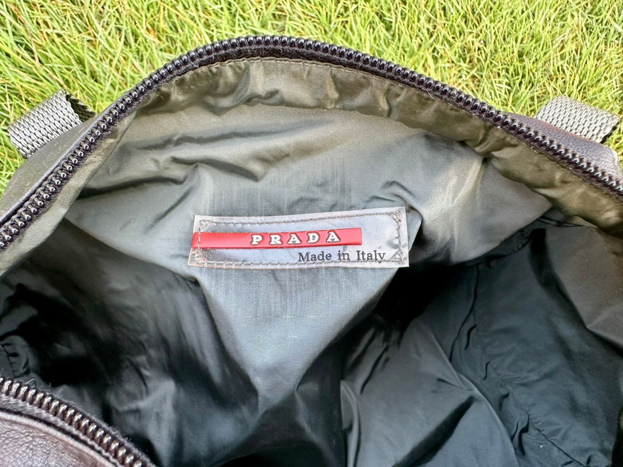 Prada Authentic Prada Sport Vitello Shine Mini Duffel Bag Size ONE SIZE - 9 Thumbnail
