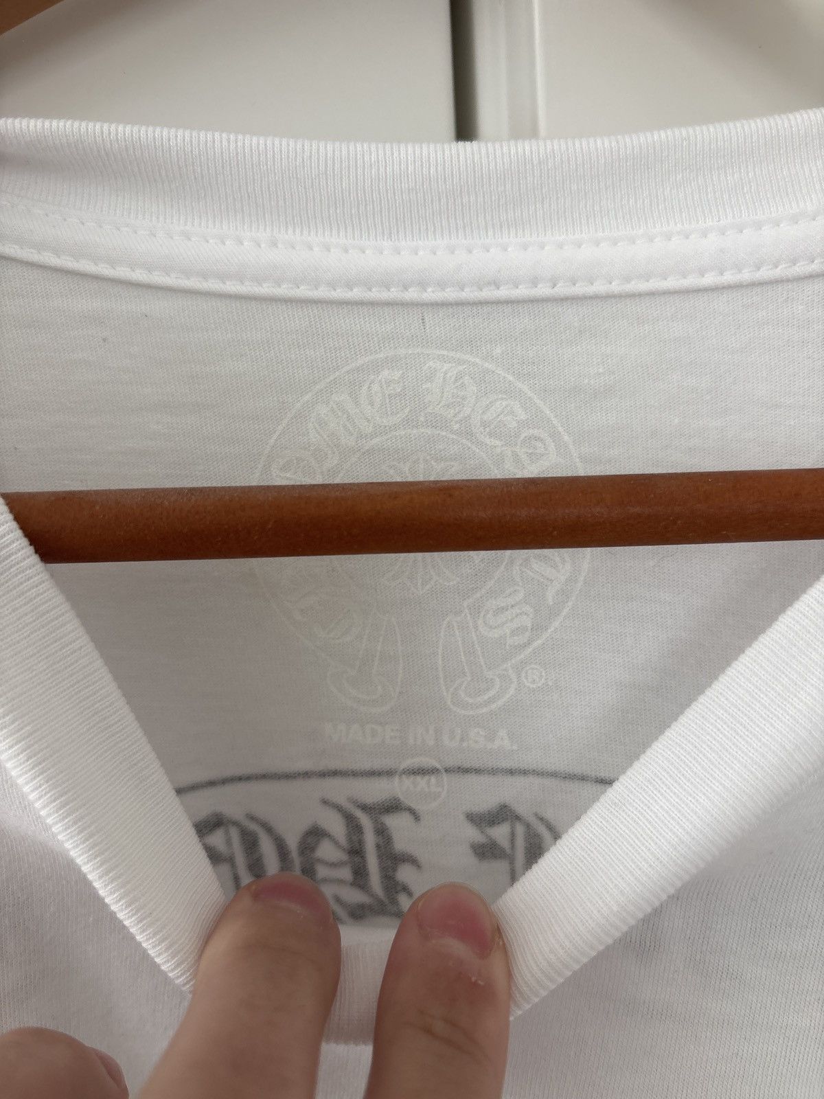 Chrome Hearts Chrome Hearts Long Sleeve Foti Tee Size US XXL / EU 58 / 5 - 4 Thumbnail