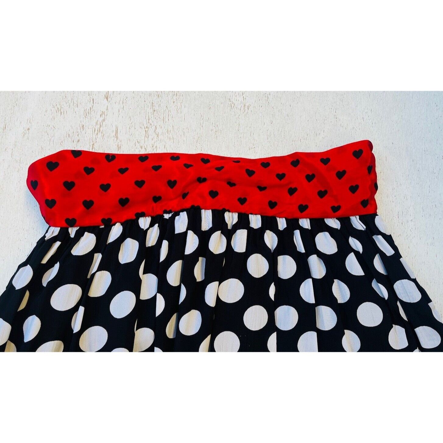 Diesel Diesel Women's 0-MARCIL Skirt Hearts & Polka Dots Print Pock Size 25" / US 0 / IT 36 - 18 Thumbnail