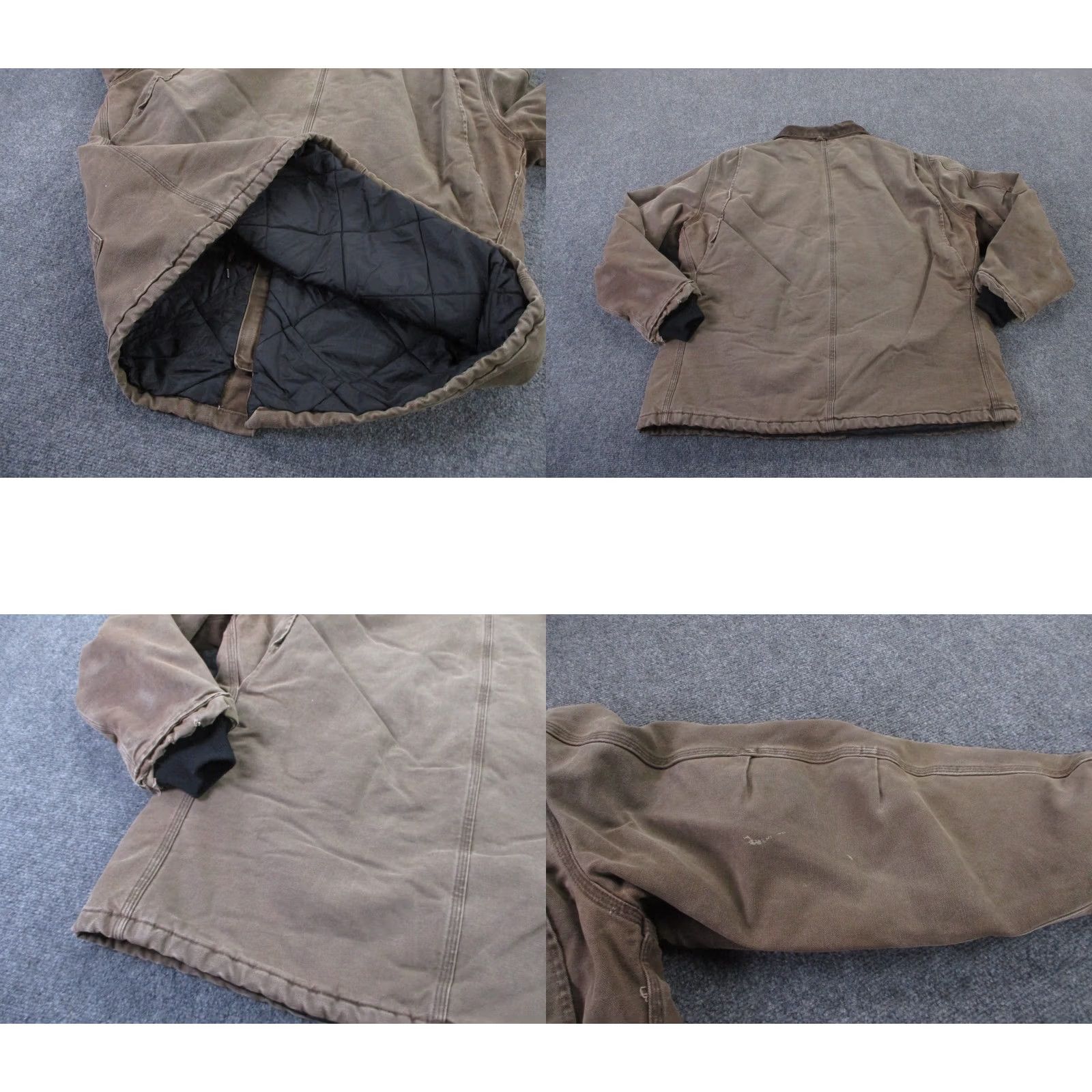 Carhartt VINTAGE Carhartt Jacket Mens XL Canvas Puffer Lined Workwear Coat Union Made Size US XL / EU 56 / 4 - 9 Thumbnail