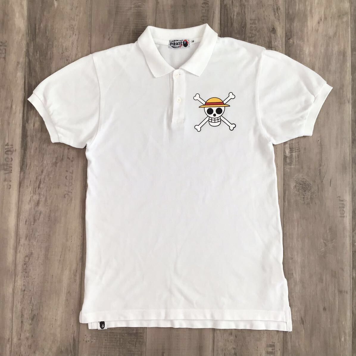 Bape ☠️Pirates Store Exclusive☠️ BAPE × OnePiece Luffy Polo Shirt Size US S / EU 44-46 / 1 - 1 Thumbnail