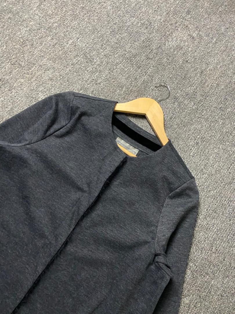 Japanese Brand YSM Philosophy Open Front Style Coat (190) Size XS / US 0-2 / IT 36-38 - 9 Thumbnail