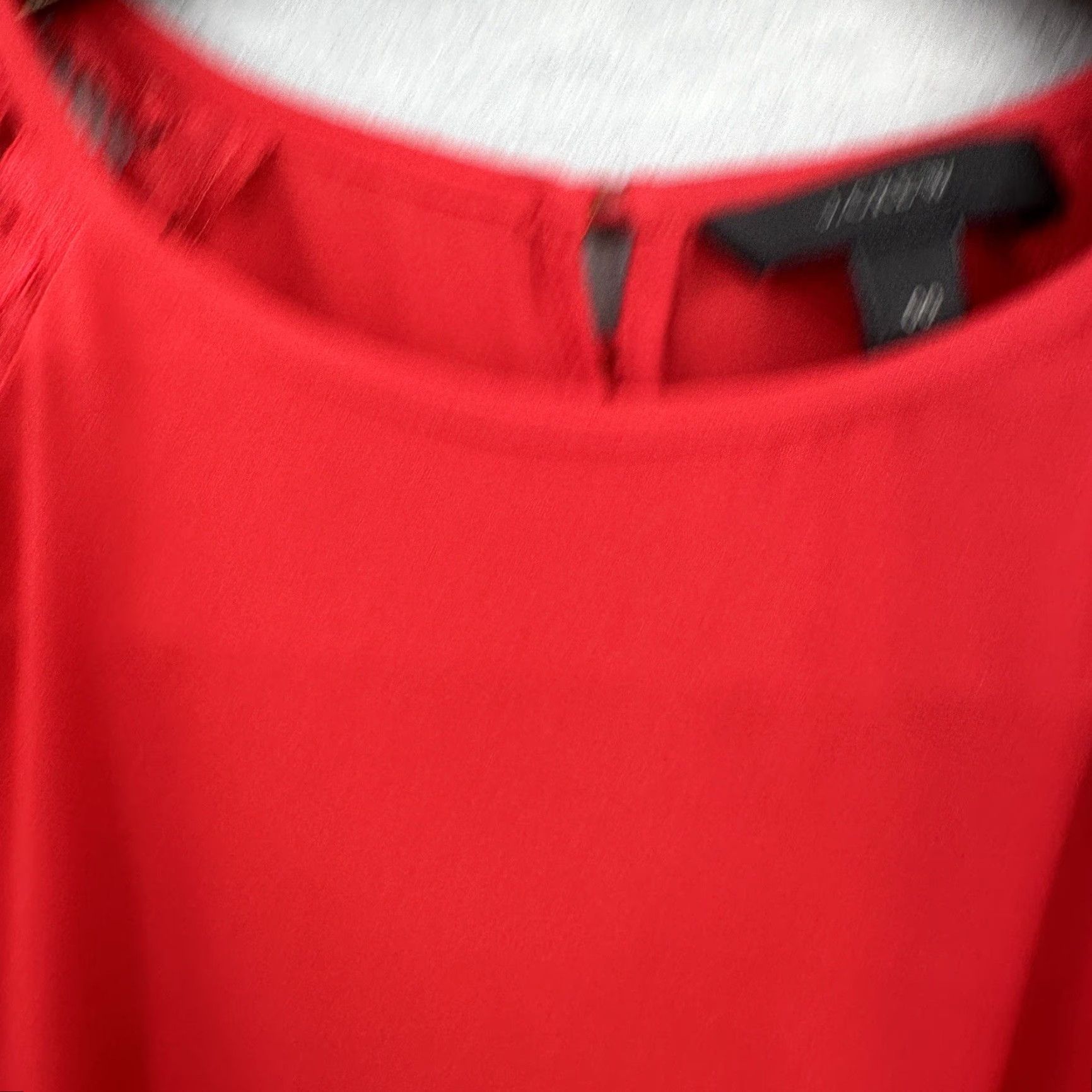 J.Crew J.CREW Blouse Womens 00 Sleeveless Lace Shoulder Red Preppy Quiet Luxury READ Shirt Women 00 Red Preppy 90s, 2000s Men? Size XXS / US 00 / IT 34 - 6 Thumbnail