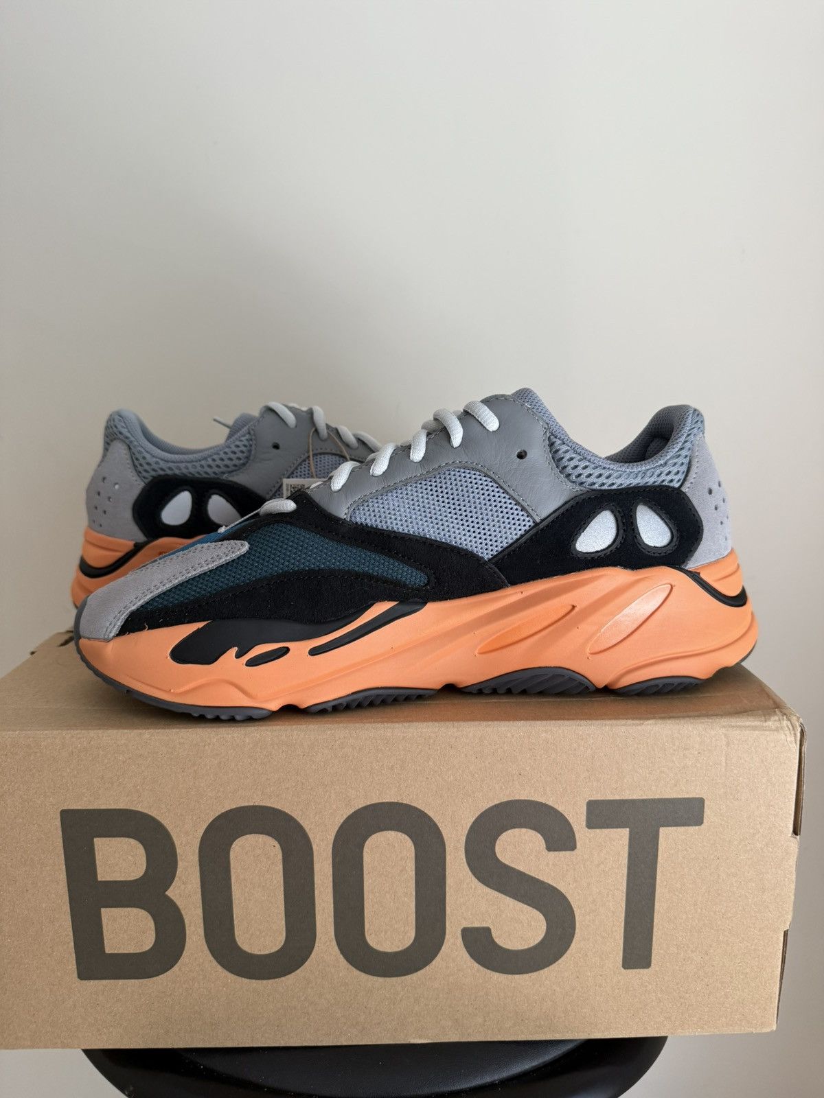 Yeezy Adidas Yeezy Boost 700 “Wash Orange” 🍊 Size US 10 / EU 43 - 2 Thumbnail