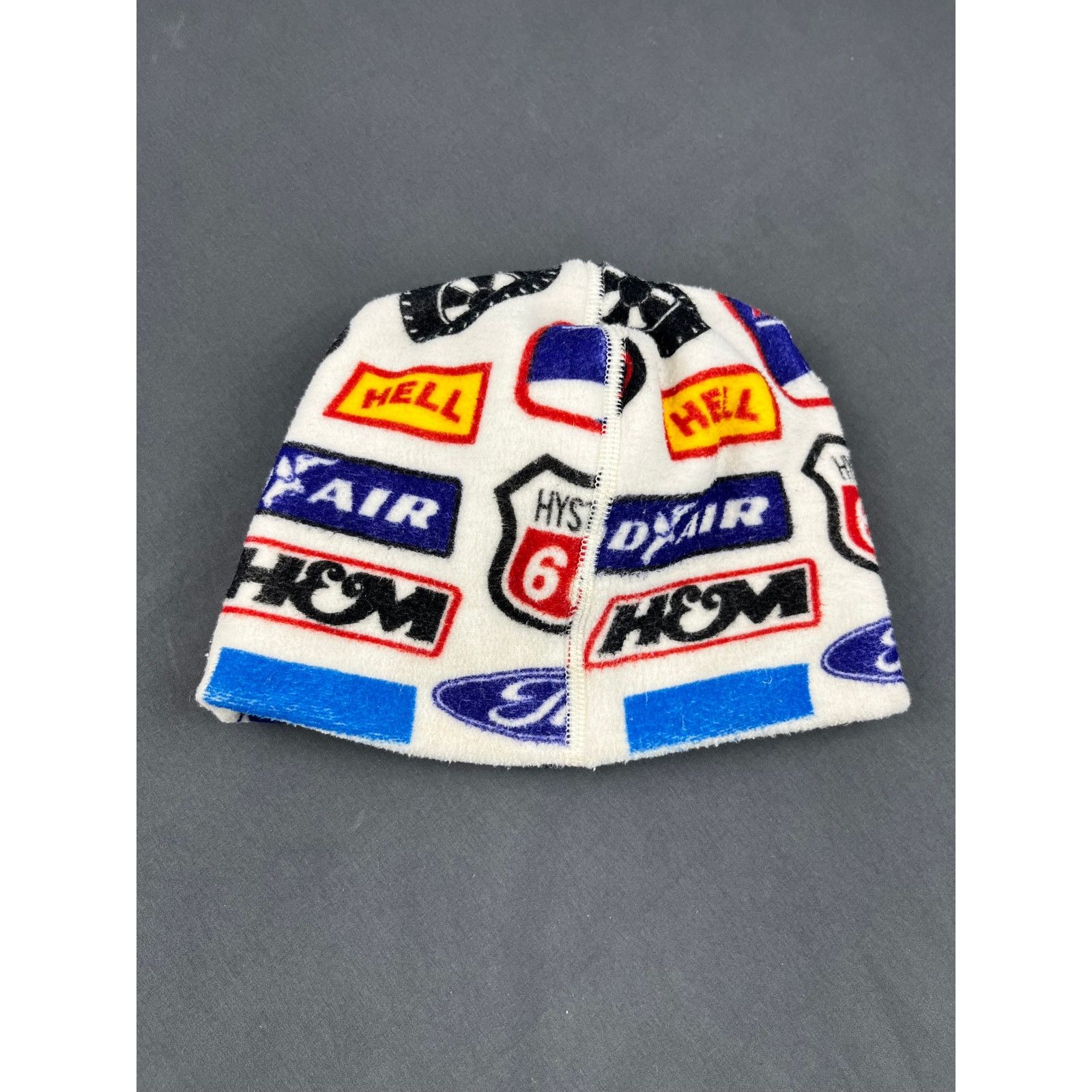 Hysteric Glamour hat fleece japanese designer logo rare 00s