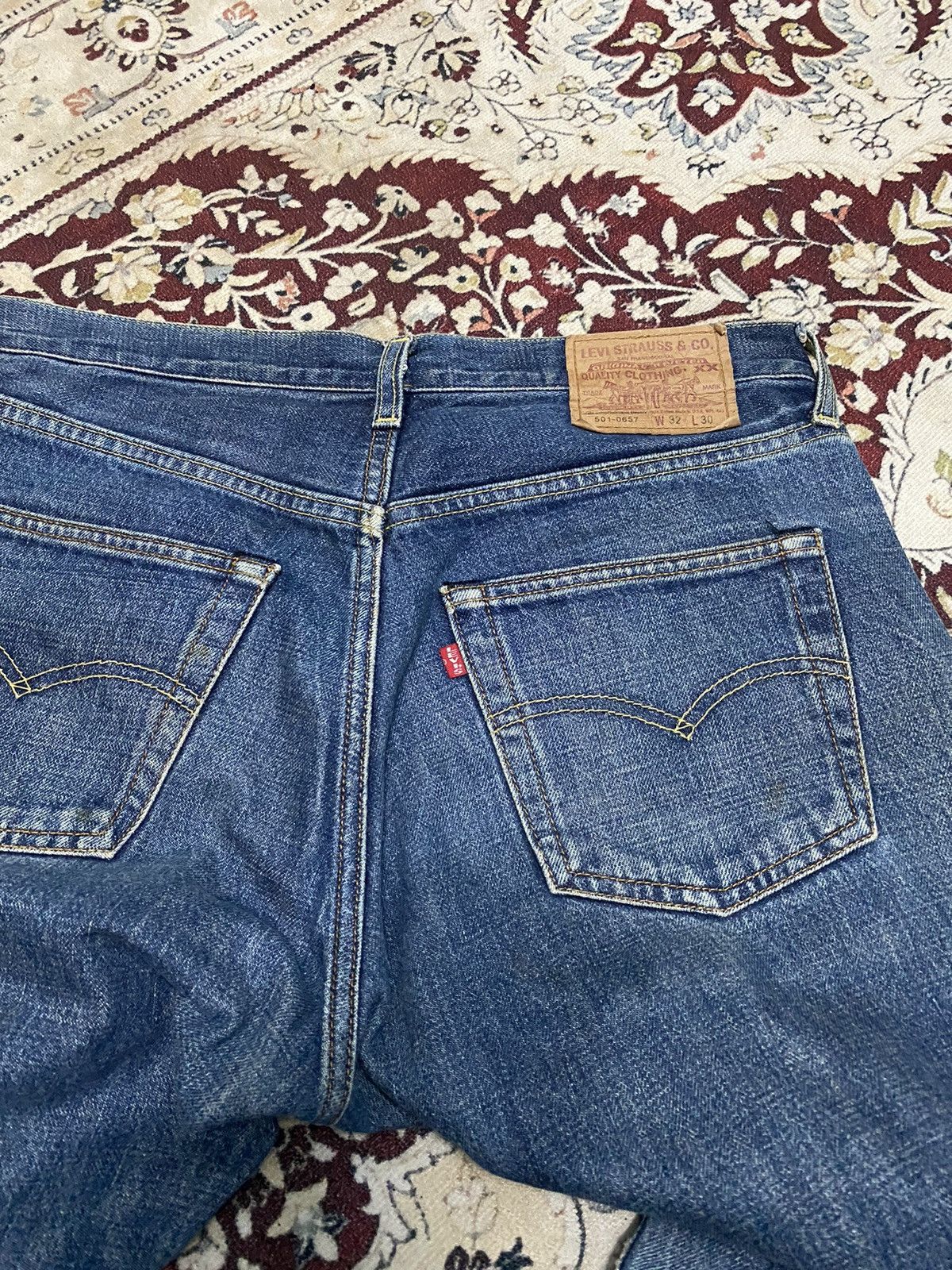 Levi's Vintage LEVIS Big E Selvedge jeans Size US 31 - 23 Thumbnail