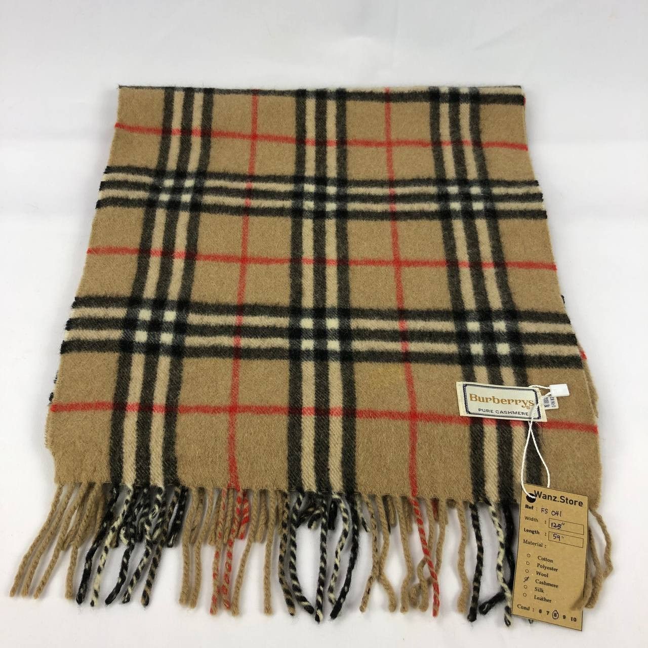 Burberry Burberry Scarf / Muffler / Neckwear FS041 Size ONE SIZE - 10 Thumbnail