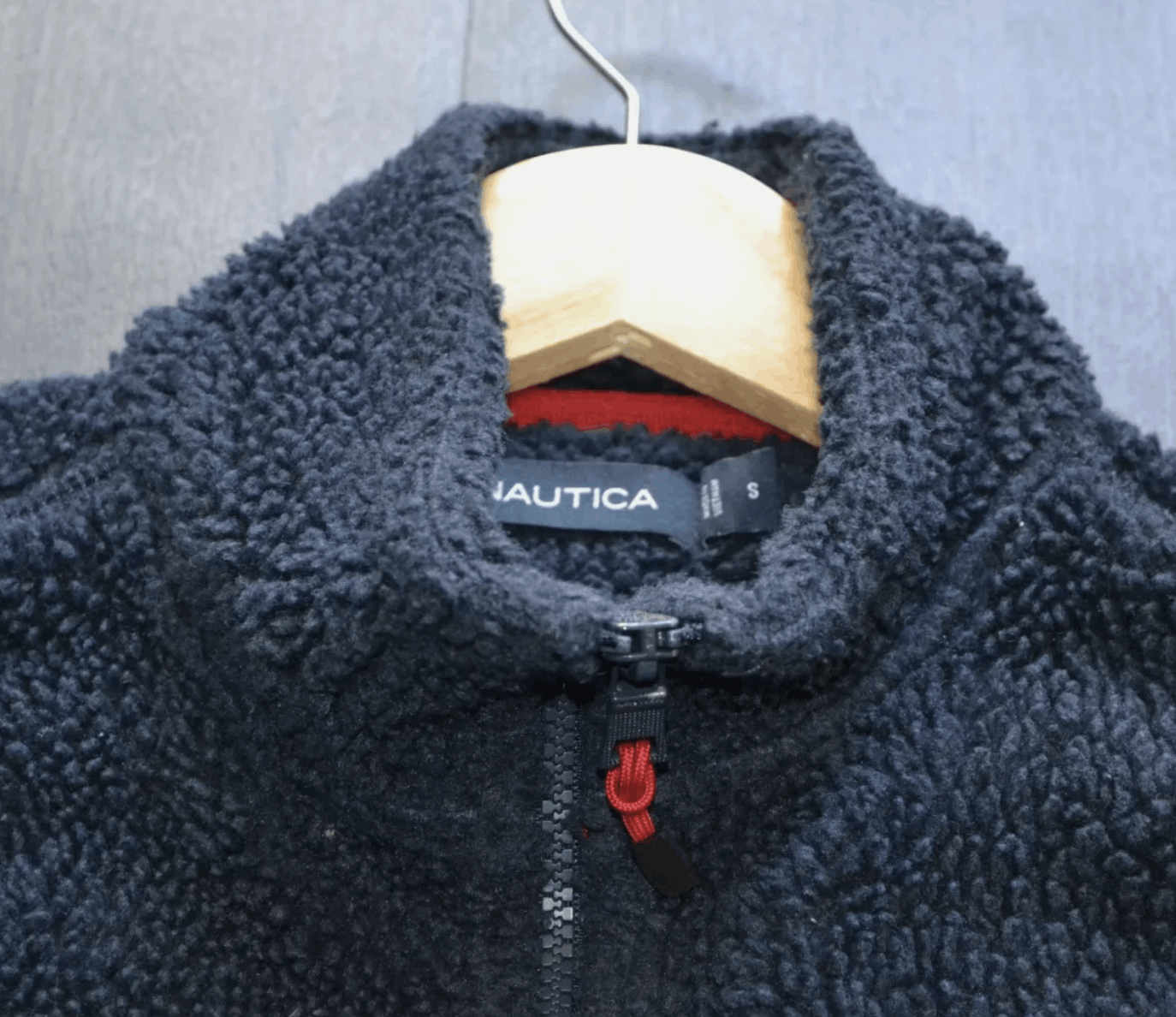 Nautica vintage nautica fleece size small script logo Size US S / EU 44-46 / 1 - 3 Thumbnail