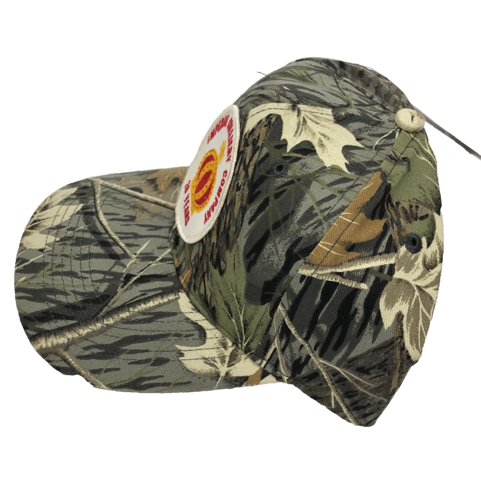 Imperial VINTAGE Daystone Trucker Hat Cap Snap Back 90s Imperial Colliery Patch Hunting NEW Brown Camo One Size Mens Hat Size ONE SIZE - 5 Thumbnail