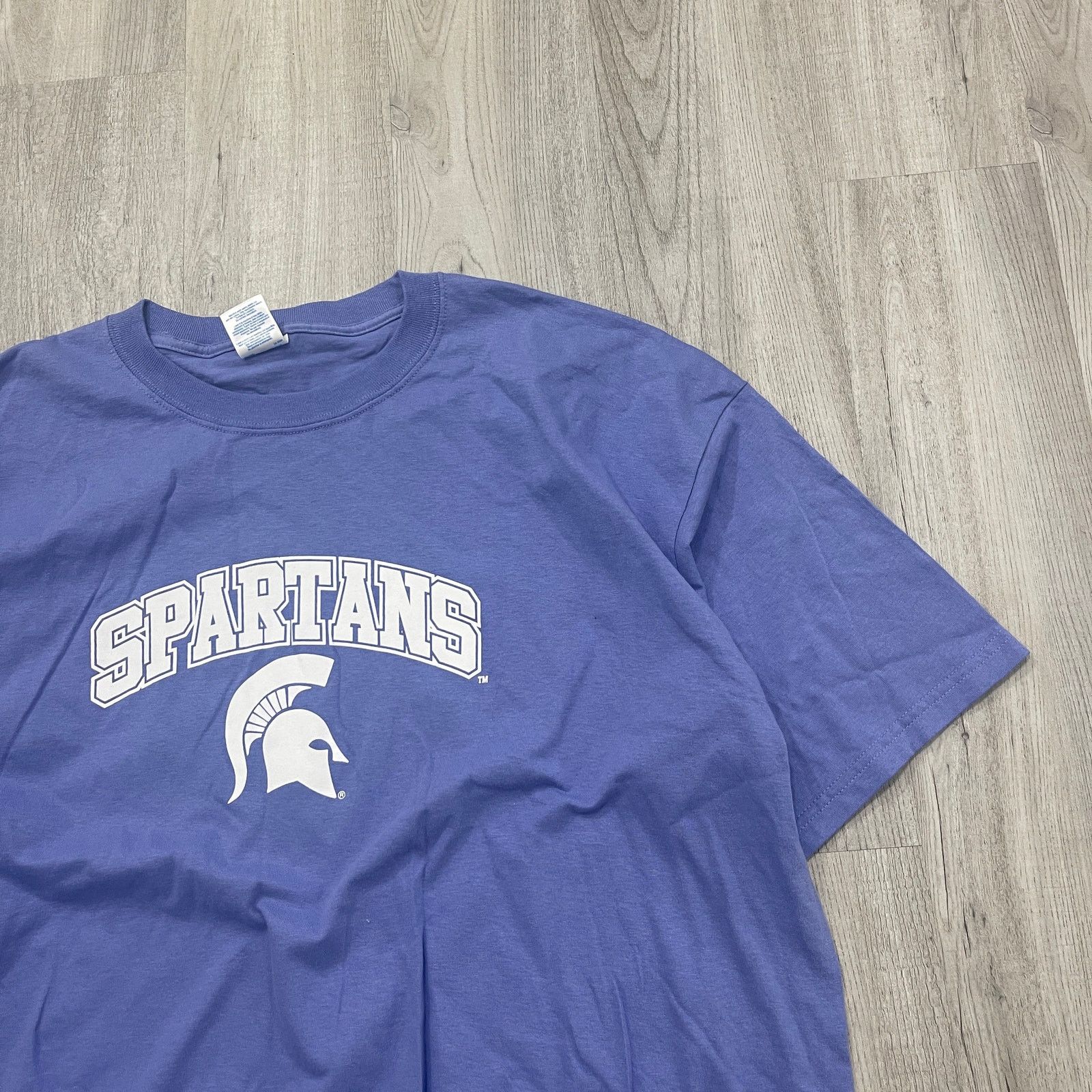 Vintage Vintage Michigan State Spartans Shirt Men's 2XL Purple MSU Size US XXL / EU 58 / 5 - 2 Thumbnail