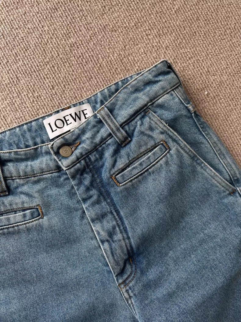 Loewe LOEWE Fisherman's blue loose jeans Size 42" / US 20 - 2 Thumbnail