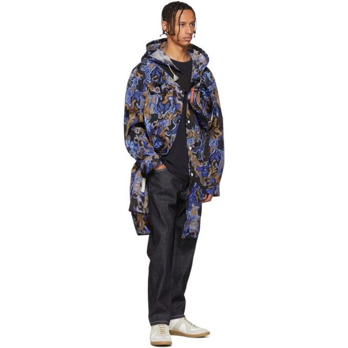 Marni SS19 Marni Dance Bunny All Over Printed Raincoat Size US M / EU 48-50 / 2 - 2 Thumbnail