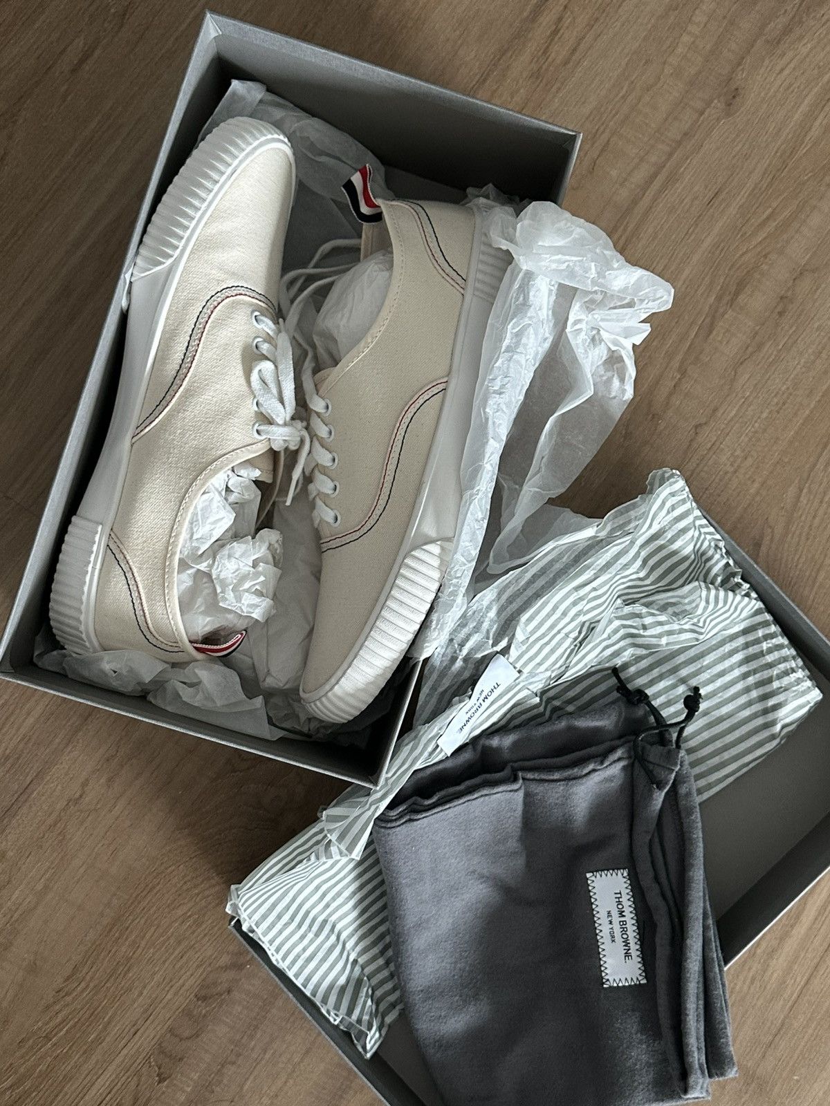 Thom Browne Thom Browne canvas sneakers Size US 11 / EU 44 - 4 Thumbnail