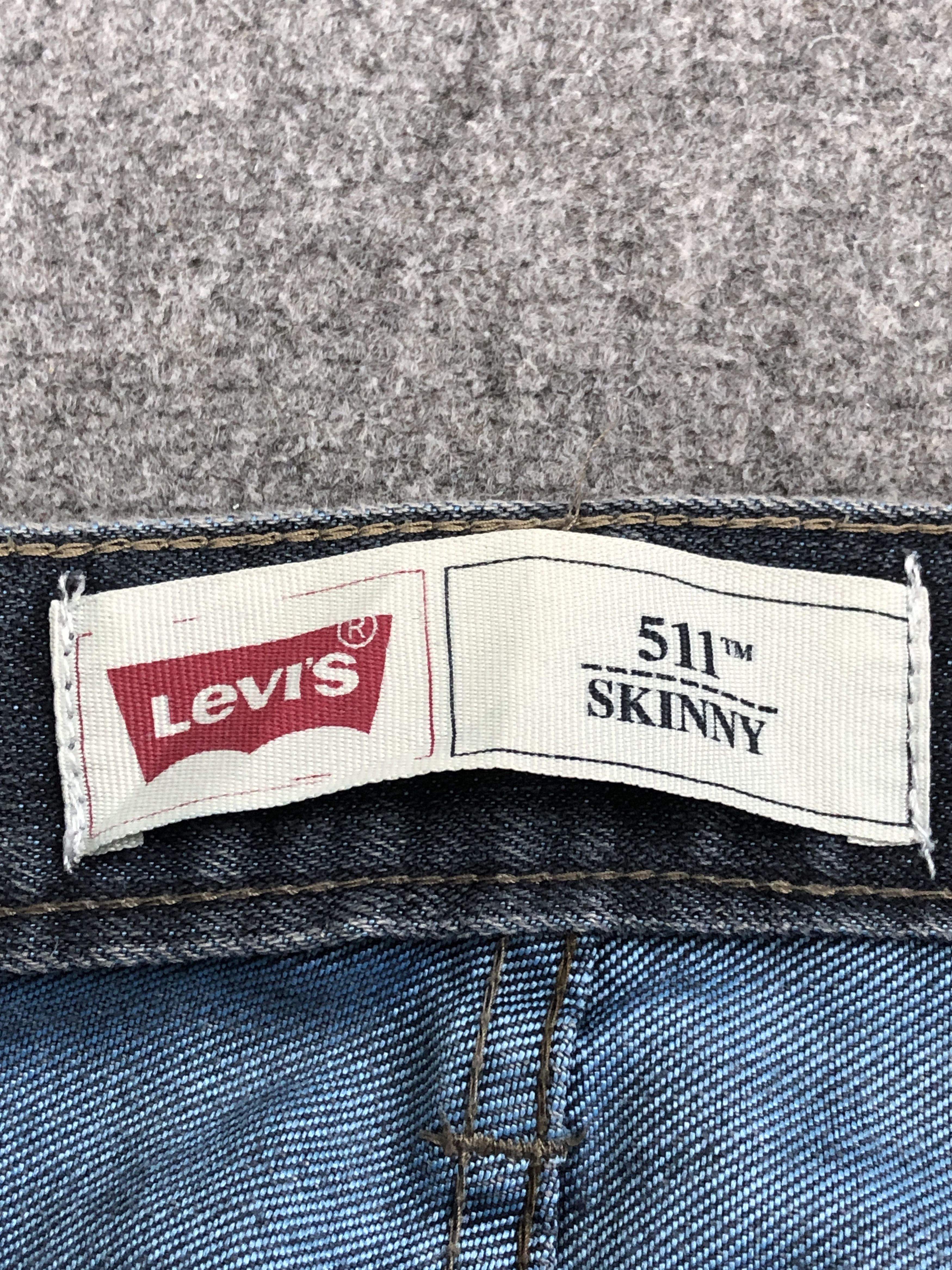 Levi's Vintage Levis 511 Skinny Jeans DP2472 Size US 29 - 7 Thumbnail