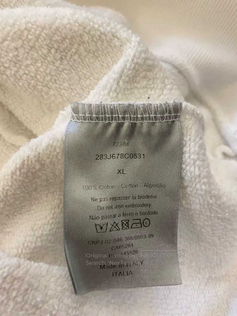 Dior Dior Co-branded embroidered logo hoodie Size US XL / EU 56 / 4 - 7 Thumbnail
