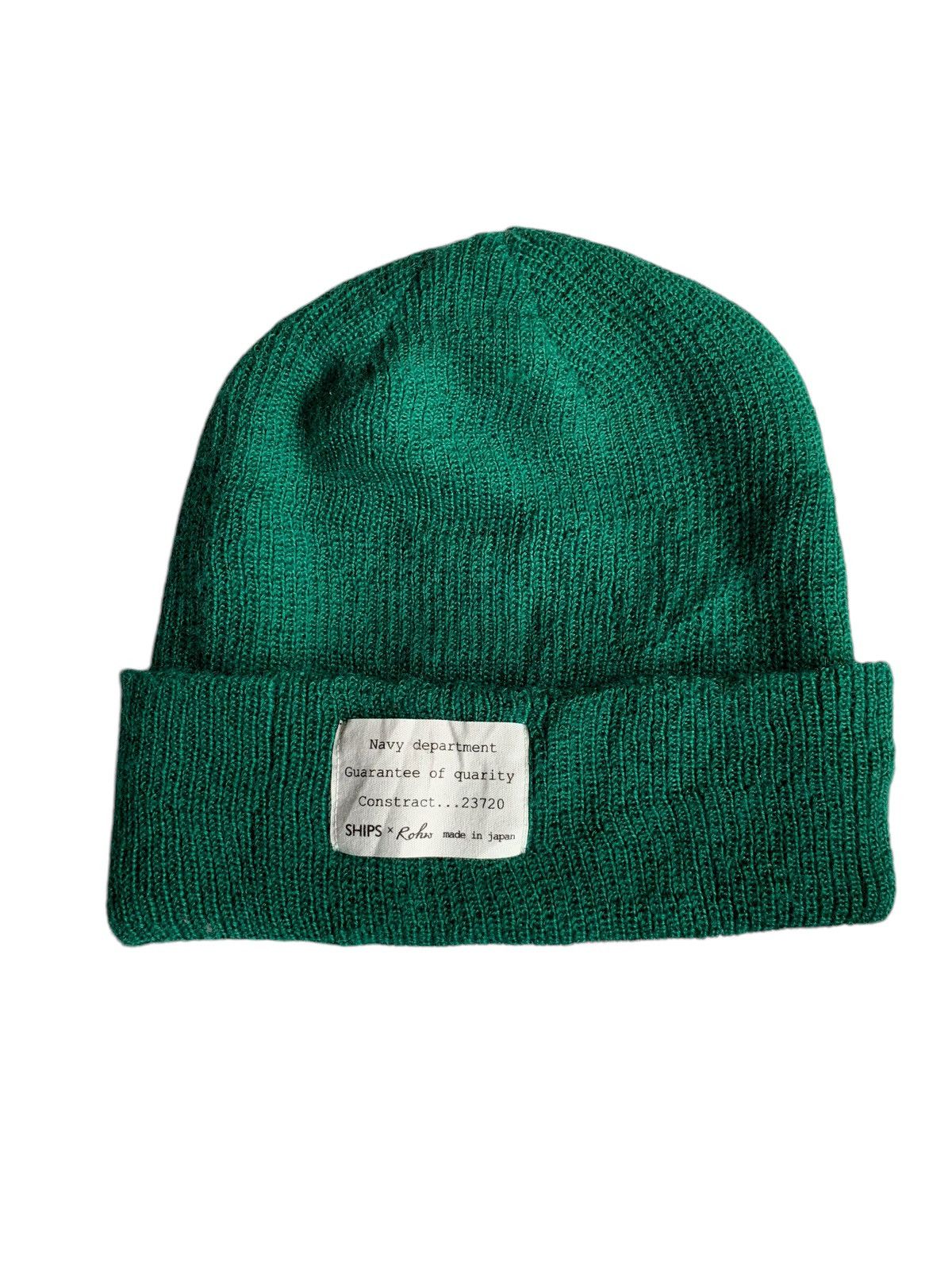 Japanese Brand × SHIPS Knitted Ships x Rohw Japanese Winter Sessions Beanie Hats Size ONE SIZE - 5 Thumbnail