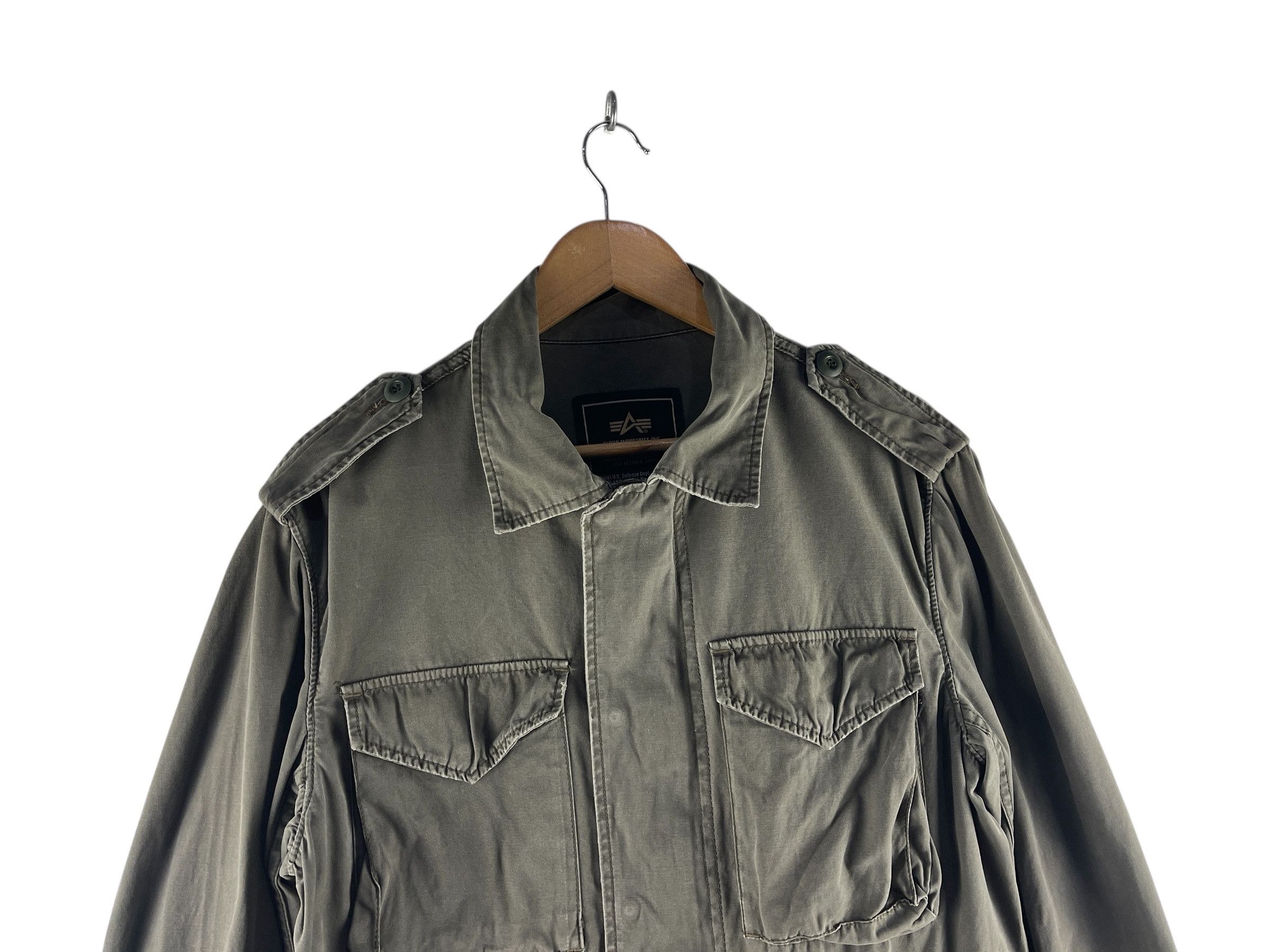 Alpha Industries Vintage Alpha Industries M-65 Field Jacket Size US M / EU 48-50 / 2 - 9 Thumbnail