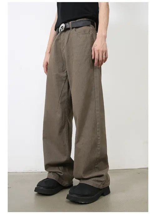 VIBE Retro loose American casual cleanfit straight jeans Size US 32 / EU 48 - 6 Thumbnail