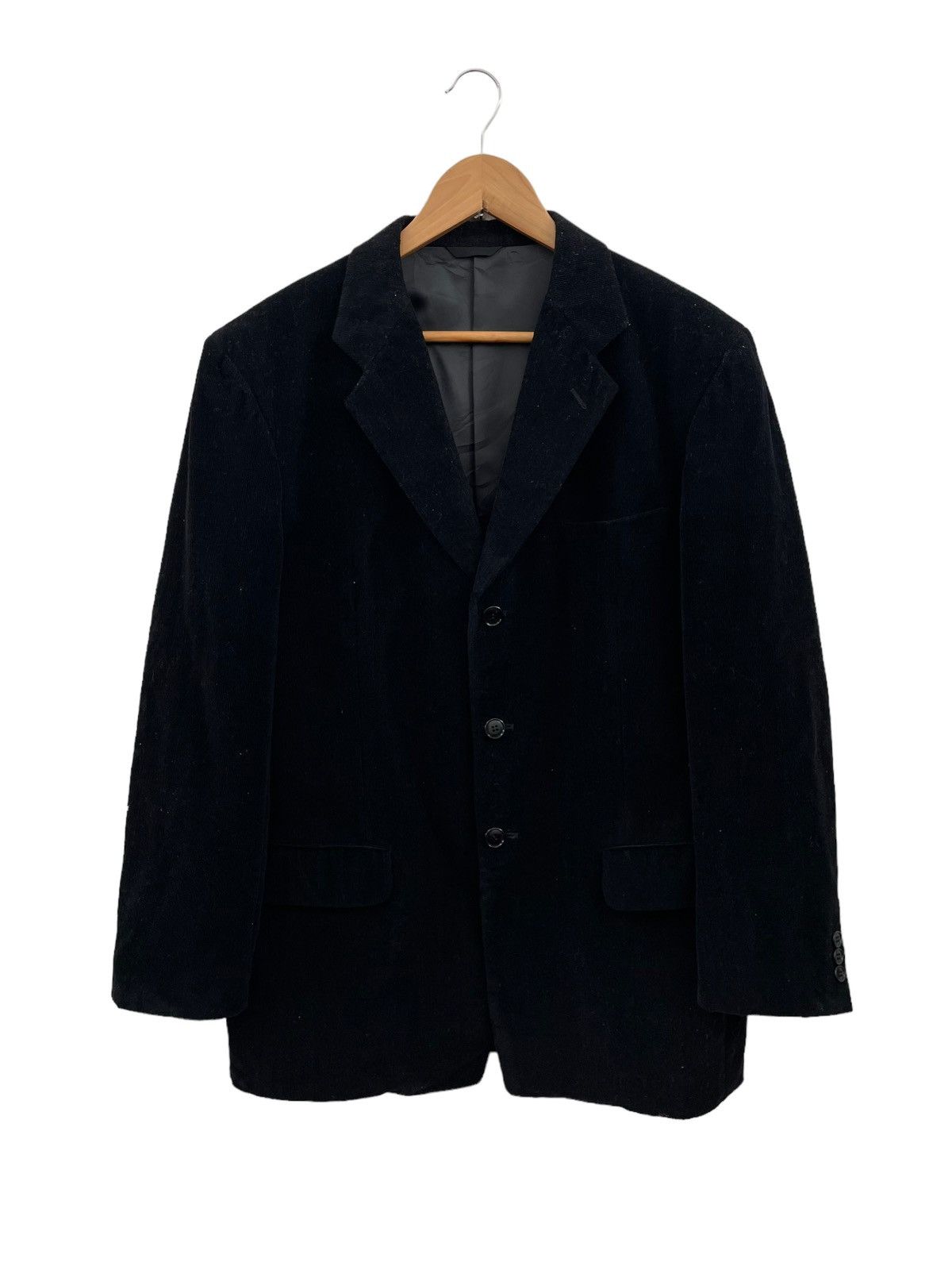 Japan Hiroko Koshino Black Velvet Blazer