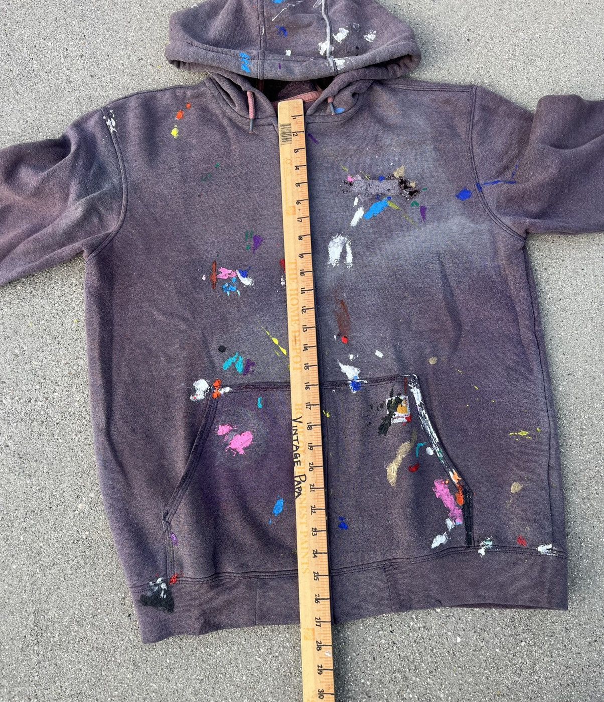Carhartt Carhartt Hoodie Thrashed Distressed Und Fade Size US L / EU 52-54 / 3 - 5 Thumbnail