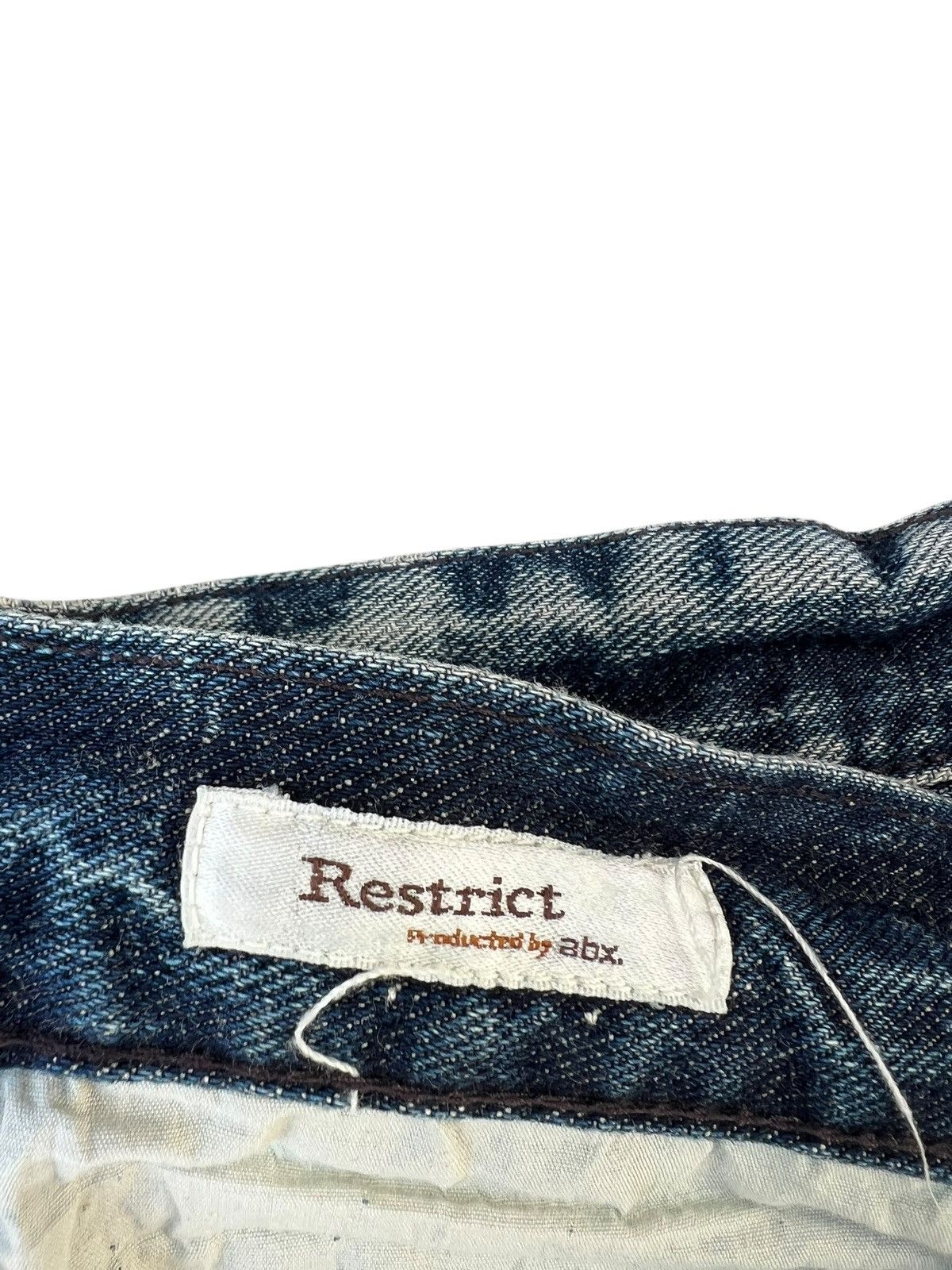 Vintage ABX. Japan Ripped Distressed Denim Studded Bootcut Jeans Size US 30 / EU 46 - 21 Thumbnail