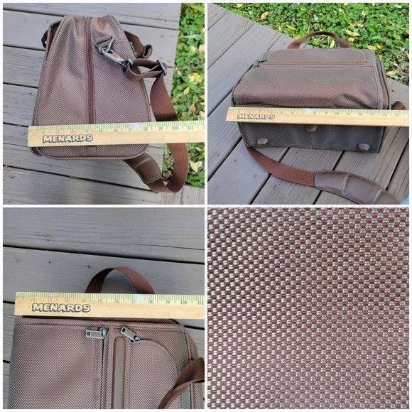 Tumi Tumi Brown Ballistic Nylon Accessory Carry-on Travel Crossbo Size ONE SIZE - 4 Thumbnail