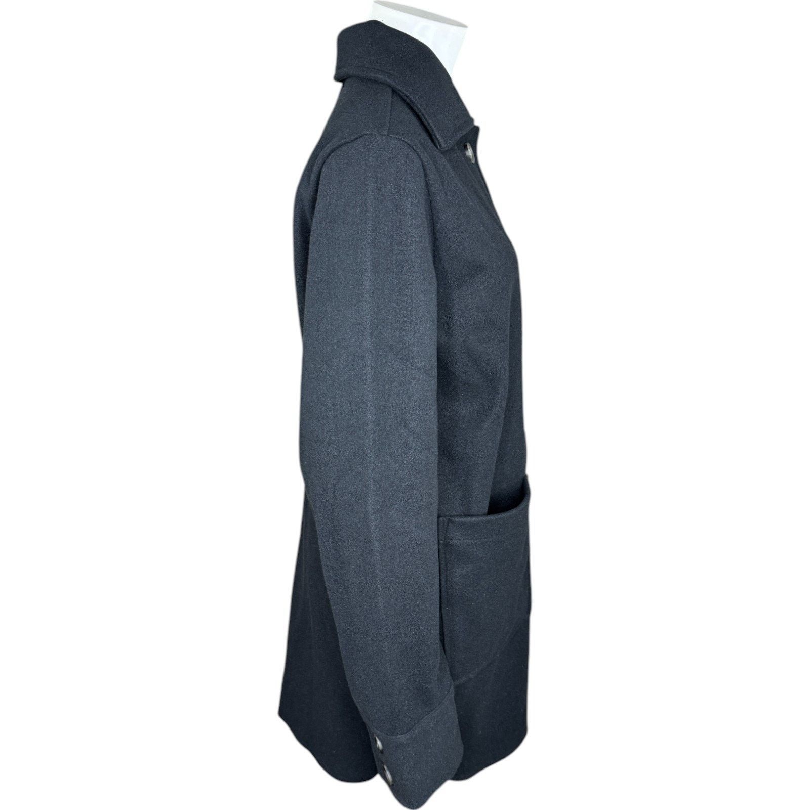 Other Encore by Idina Menzel Double Face Jacket Black Small Size S / US 4 / IT 40 - 2 Thumbnail