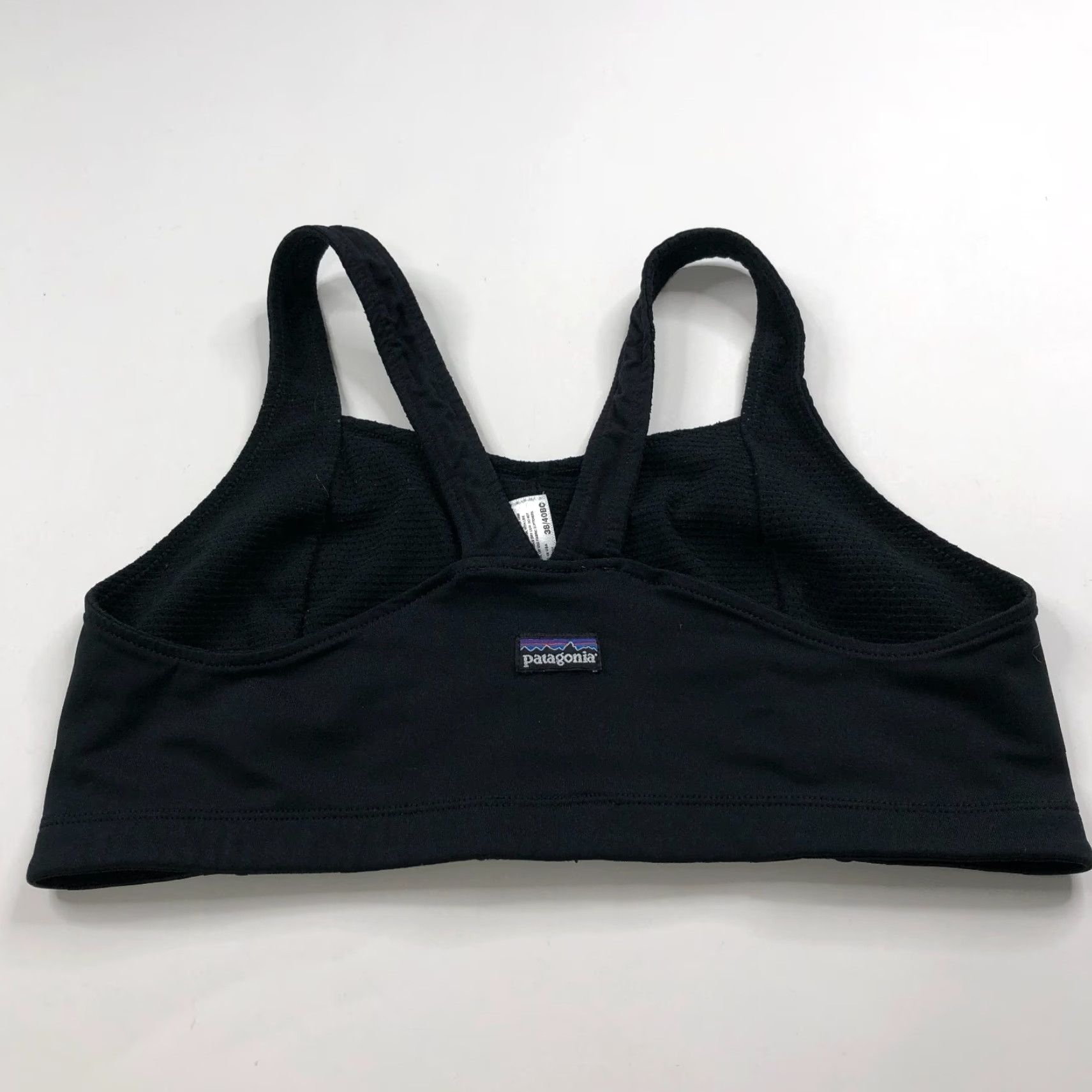 Patagonia VINTAGE PATAGONIA 38/40 BC Women’s Bralette Wireless Sports Bra Black Size ONE SIZE - 4 Thumbnail