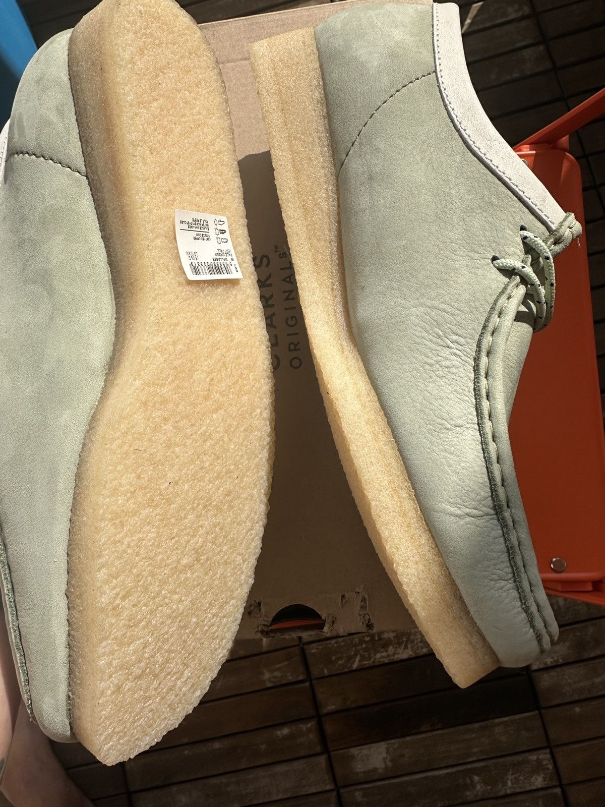 Clarks Clarks Wallabee Mint Color 44/11US Size US 11 / EU 44 - 6 Thumbnail
