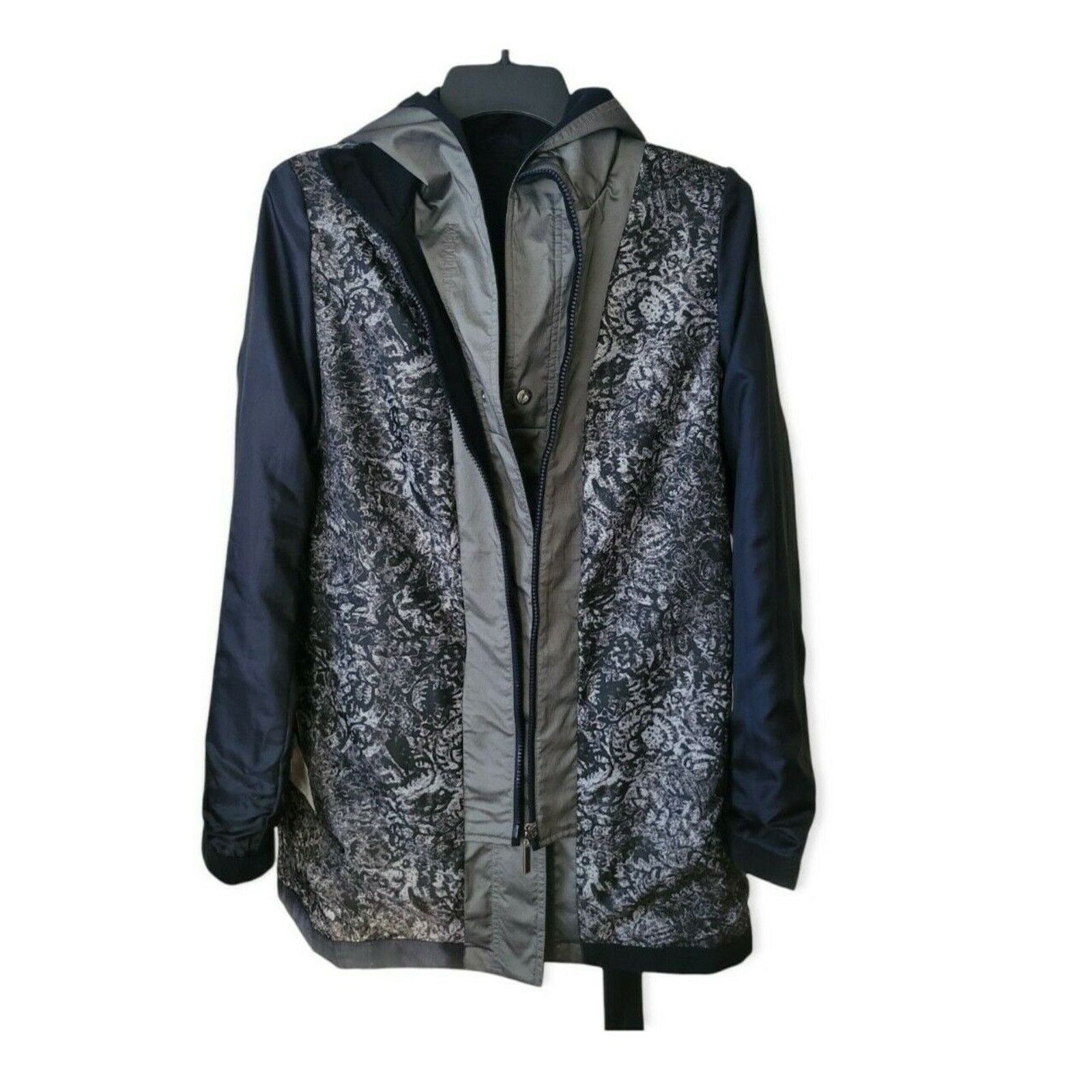 Other Braetan Navy Blue Trench Women Hooded coat Size S Fits M Size S / US 4 / IT 40 - 5 Thumbnail