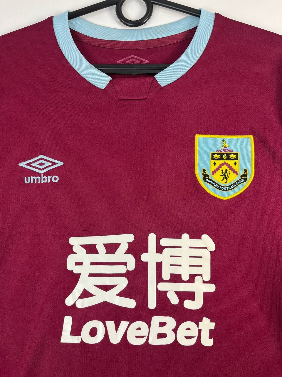 Umbro Burnley FC 2018 2019 Home Shirt Football Jersey Umbro Size M Size US XL / EU 56 / 4 - 2 Thumbnail