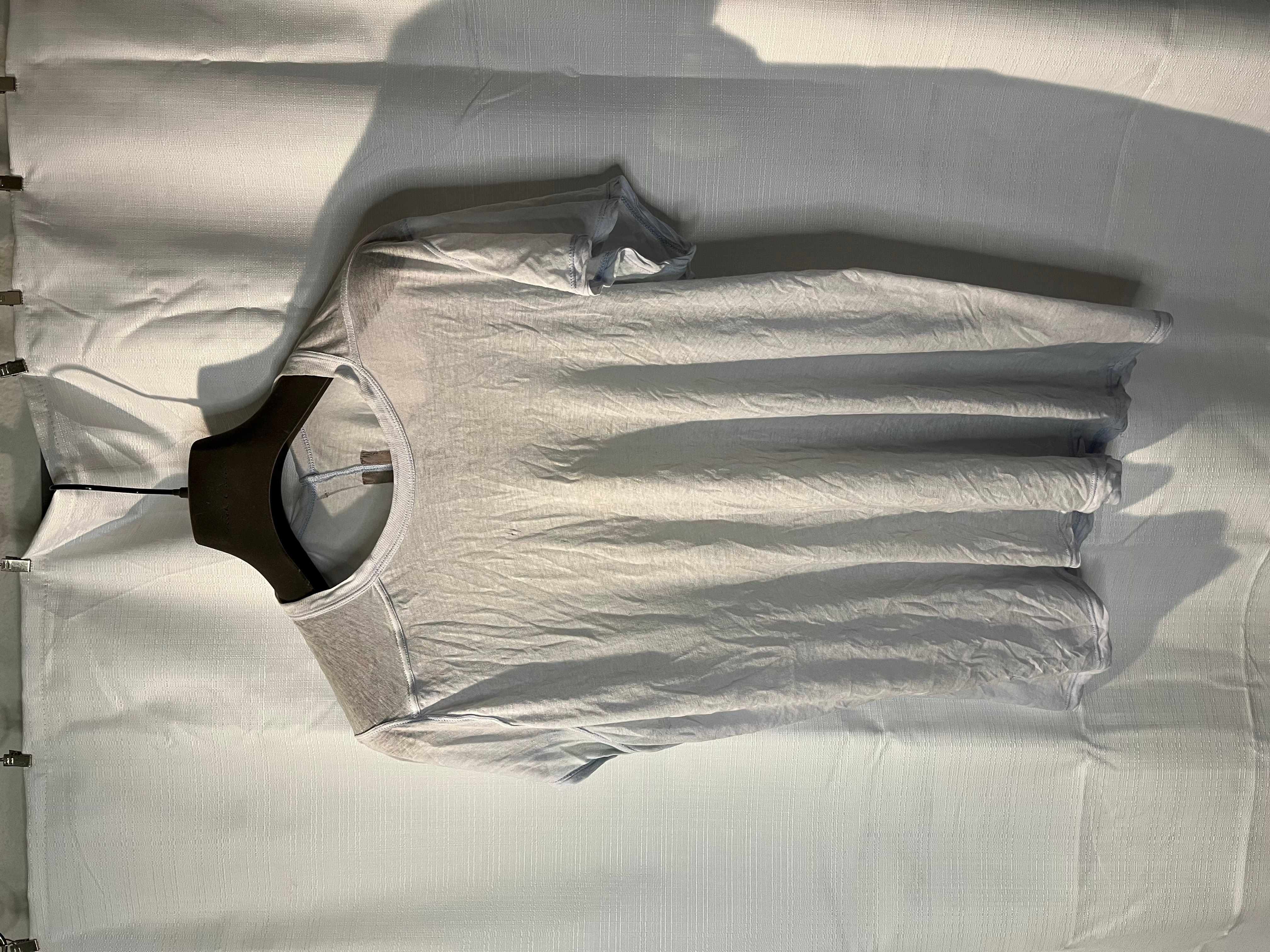 Pre-owned Rick Owens Unstable Level Tee In Powder Blue