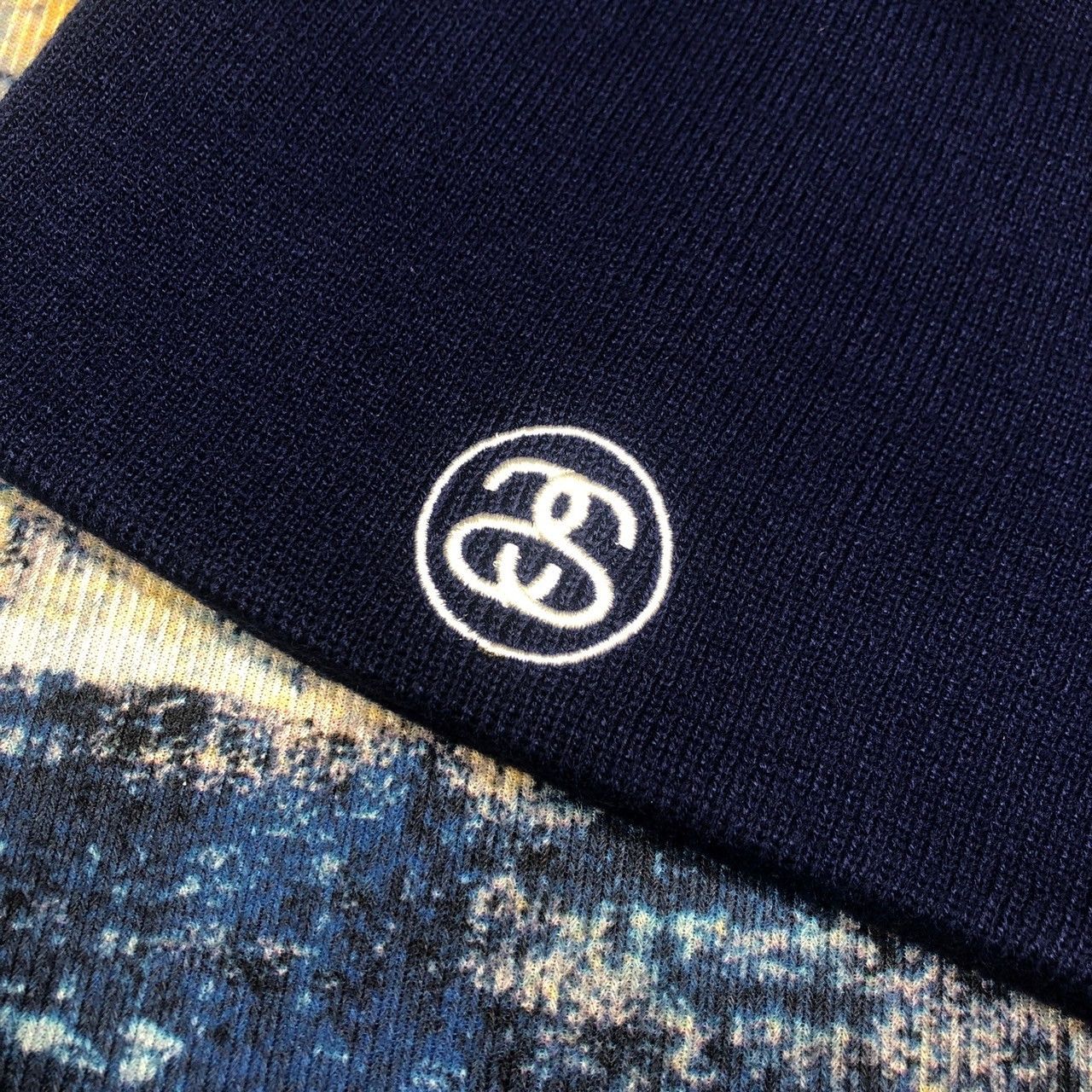 Stussy × Vintage Stussy Small SS-LINK Skullcap Beanie Size ONE SIZE - 3 Thumbnail