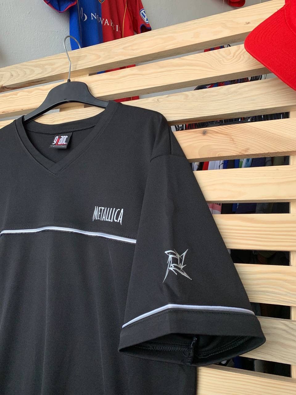 Vintage Metallica Giant Jersey Band Rock Metal Streetwear