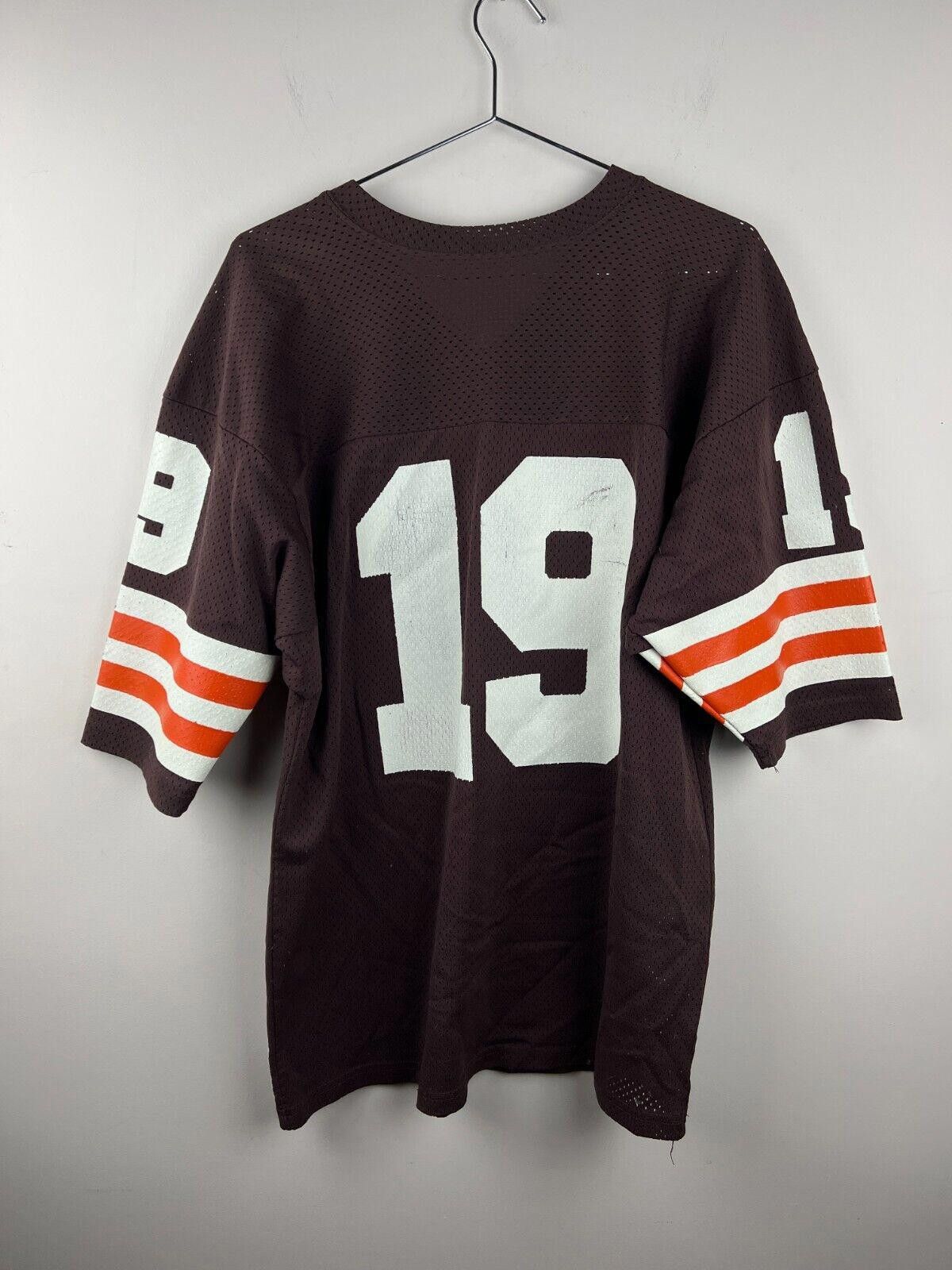 Champion × Vintage VINTAGE CHAMPION #19 NFL CLEVELAND BROWNS FOOTBALL JERSEY Size US L / EU 52-54 / 3 - 3 Thumbnail
