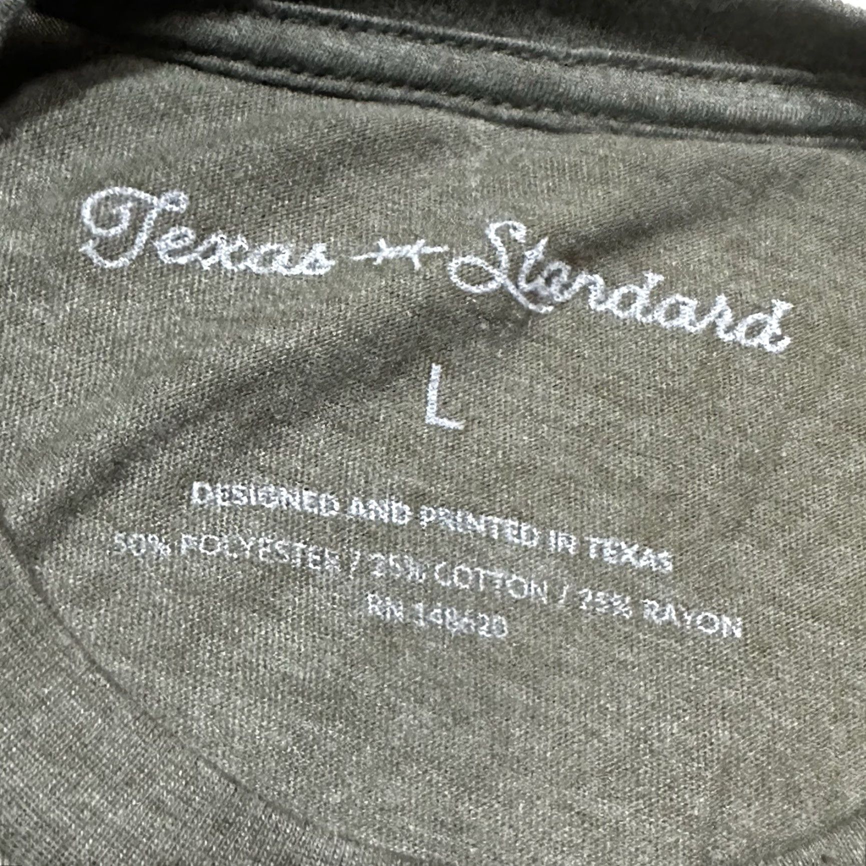 Doublet Texas Standard Shirt Mens Large Green Double Sided Rodeo Oil Riggs Size US L / EU 52-54 / 3 - 6 Thumbnail