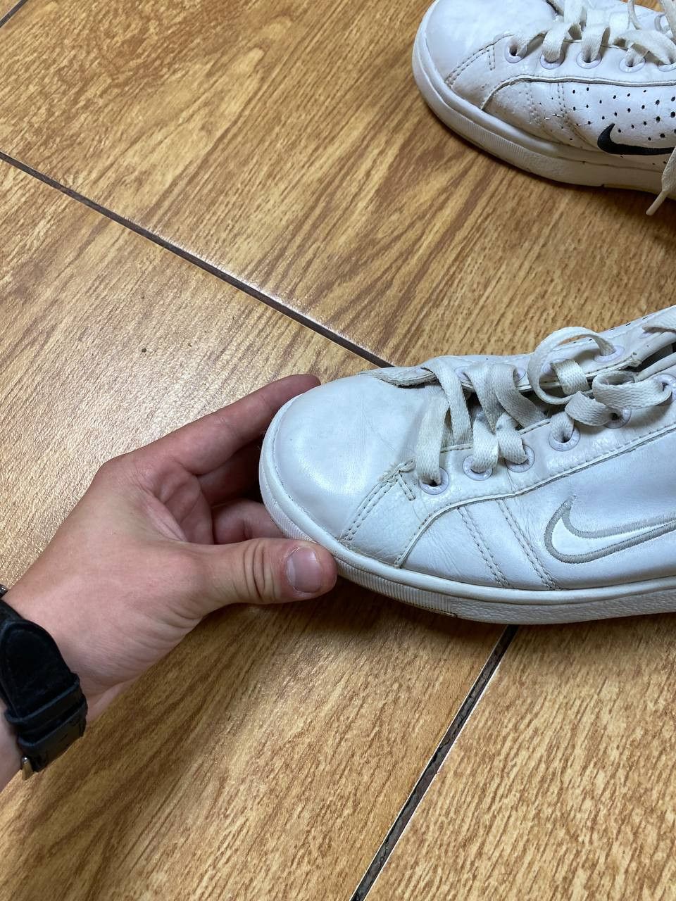 Nike Low-Top Sneakers Nike logo Vintage Streetwear Y2K Size US 8 / EU 41 - 4 Thumbnail
