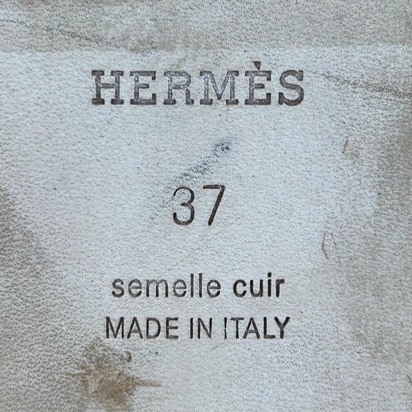 Hermes Hermes Pink Lizard Skin Slippers Size 37 HB6405 Size US 6.5 / IT 36.5 - 6 Thumbnail