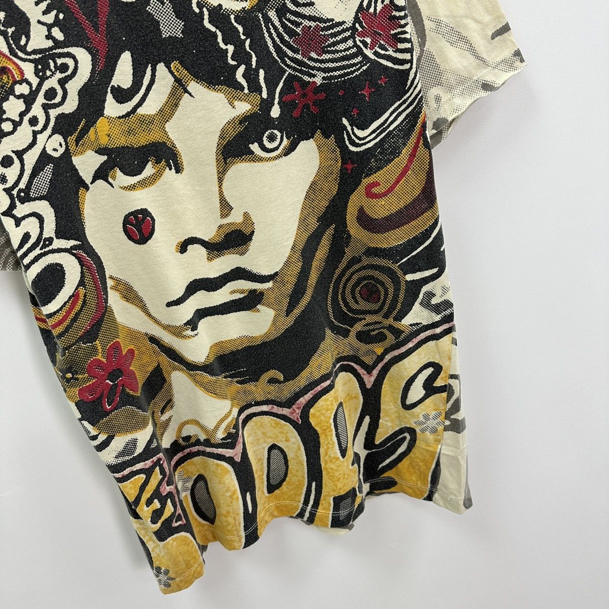 Vintage Vintage 00s John Lennon Mirror The Doors psychedelic tee y2k Size US M / EU 48-50 / 2 - 6 Thumbnail